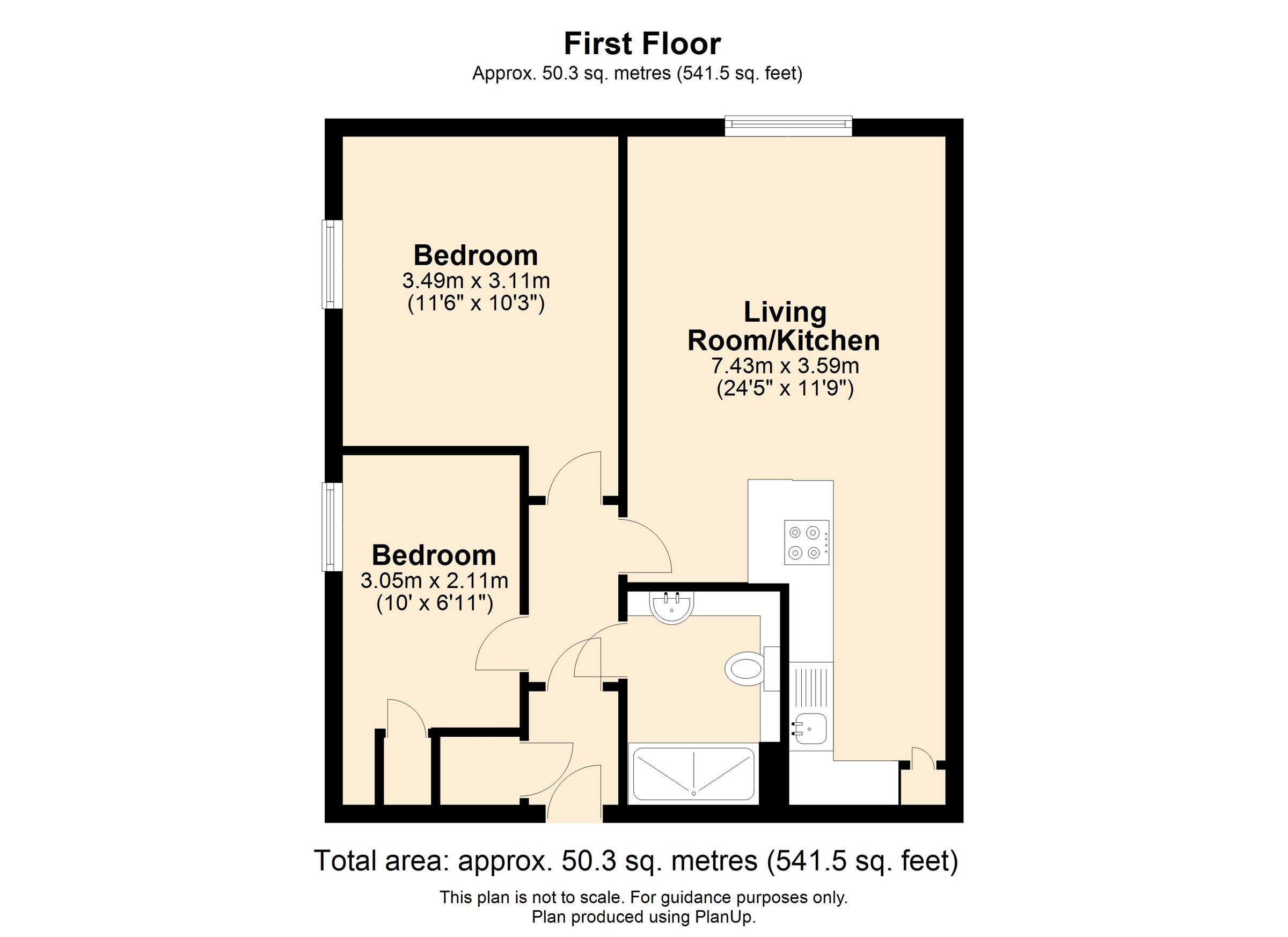 2 bed flat for sale in Blenheim Court, Back Lane,