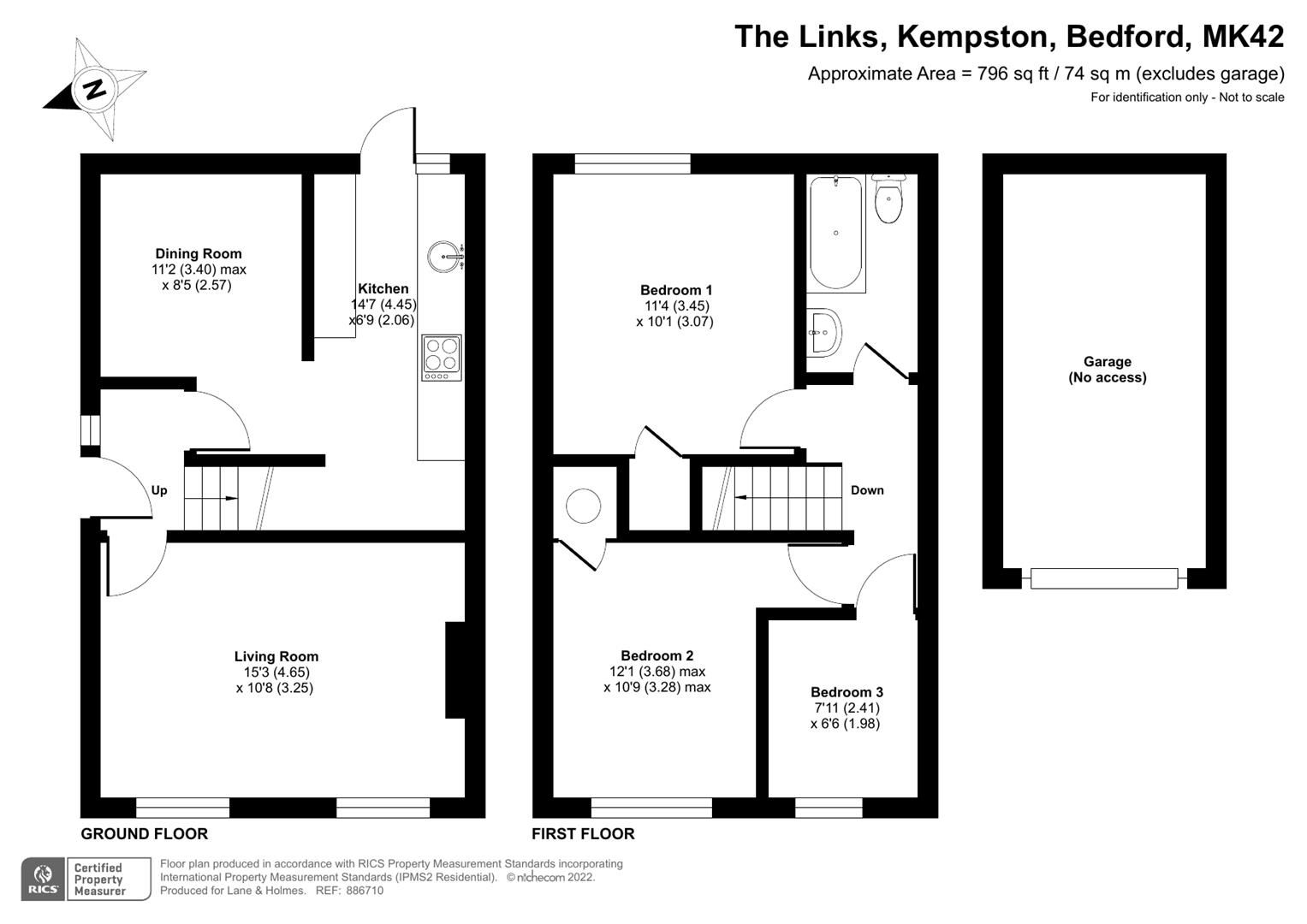 3 bed property for sale in The Links, Kempston, Bedford MK42 Zoopla