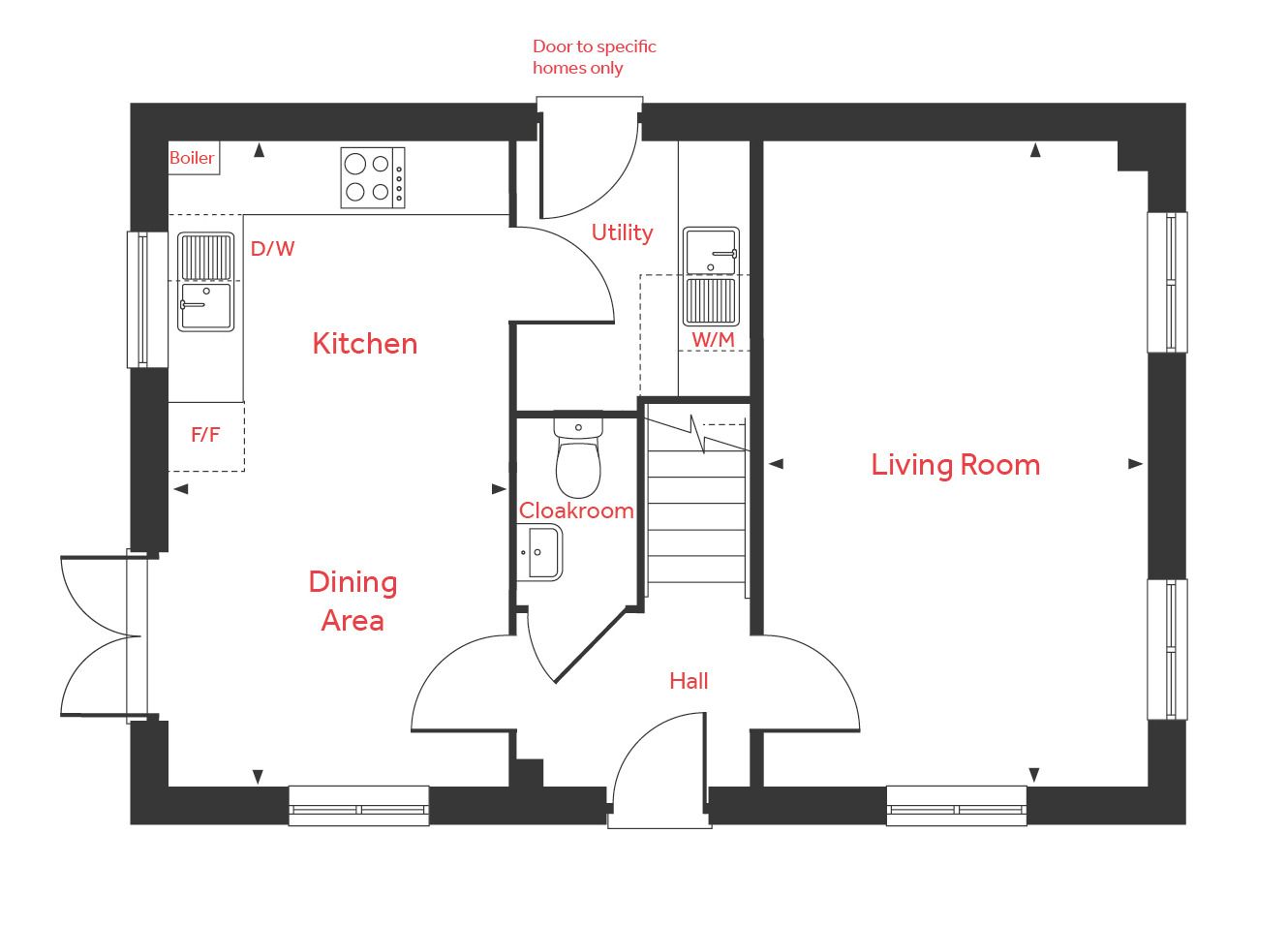 New home, 3 bed detached house for sale in "The Becket" at Eridge Road