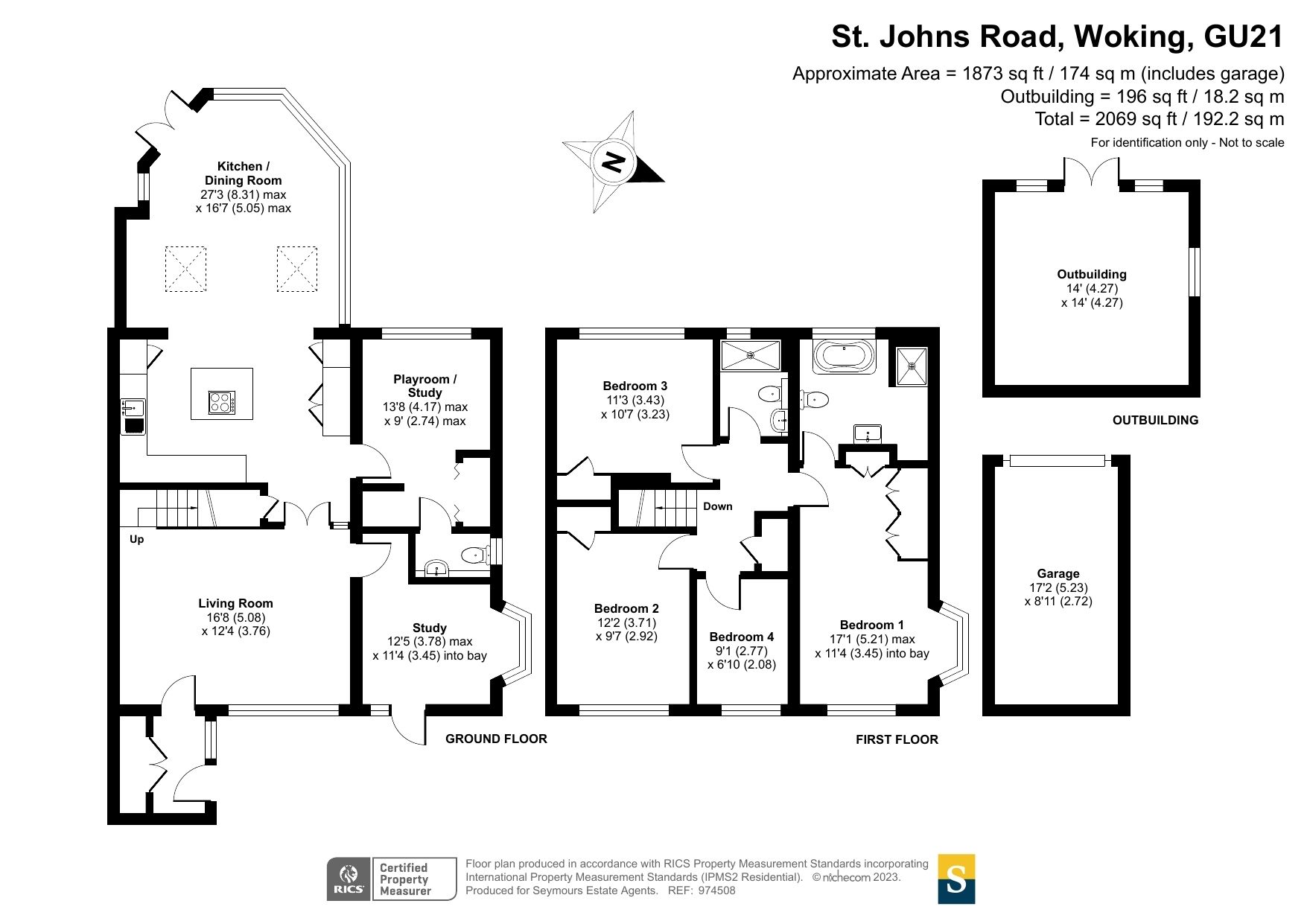 4 bed end terrace house for sale in St. Johns Road, Woking, Surrey GU21 Zoopla