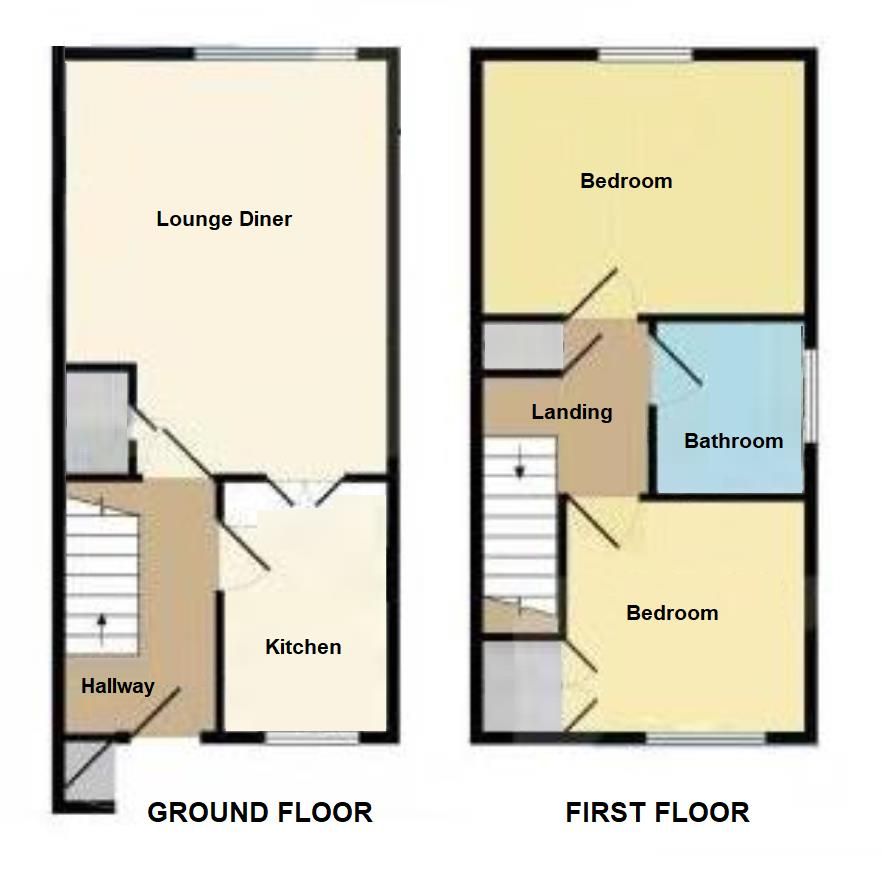 2 bed semidetached house for sale in Glenbarr Drive, Hinckley LE10 Zoopla