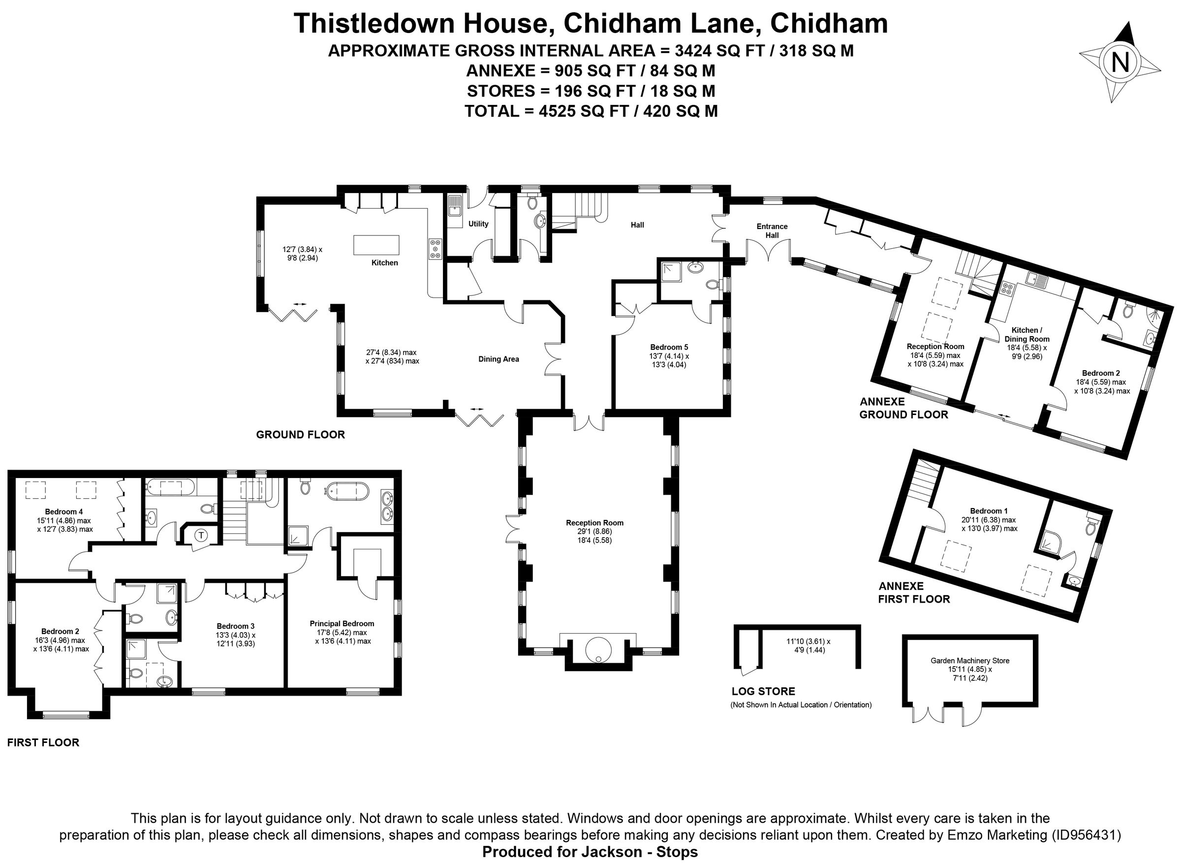 5 bed detached house for sale in Chidham Lane, Chidham, Chichester