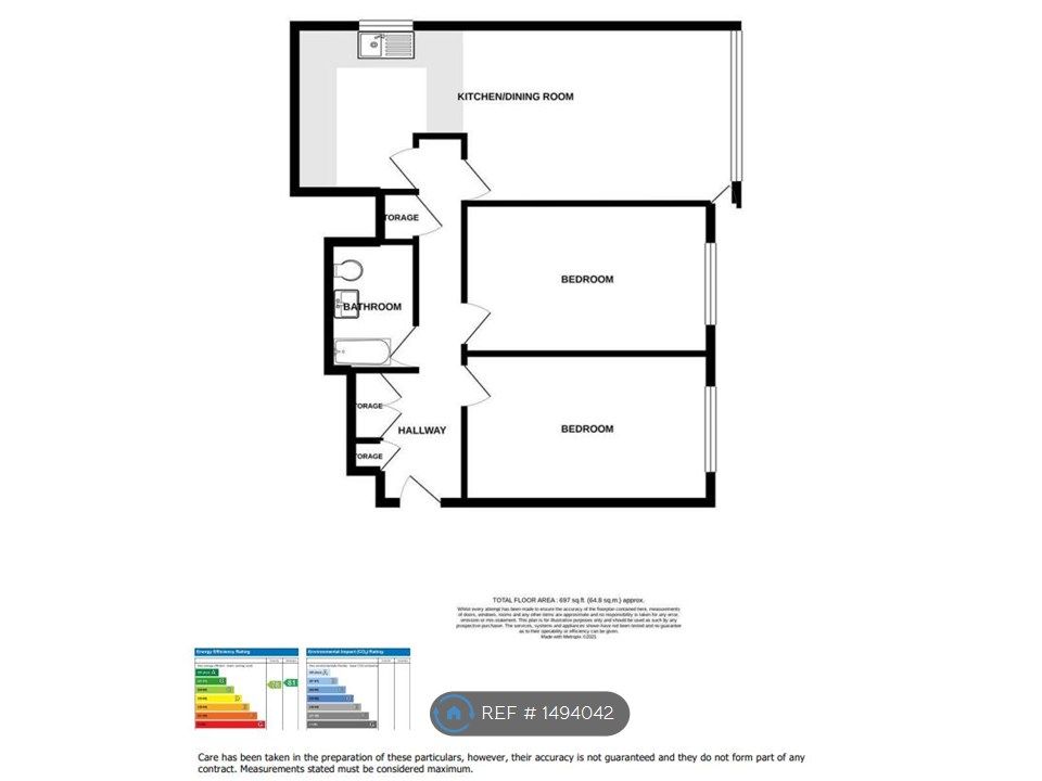 2 bed flat to rent in Staines Road West, SunburyOnThames TW16 Zoopla