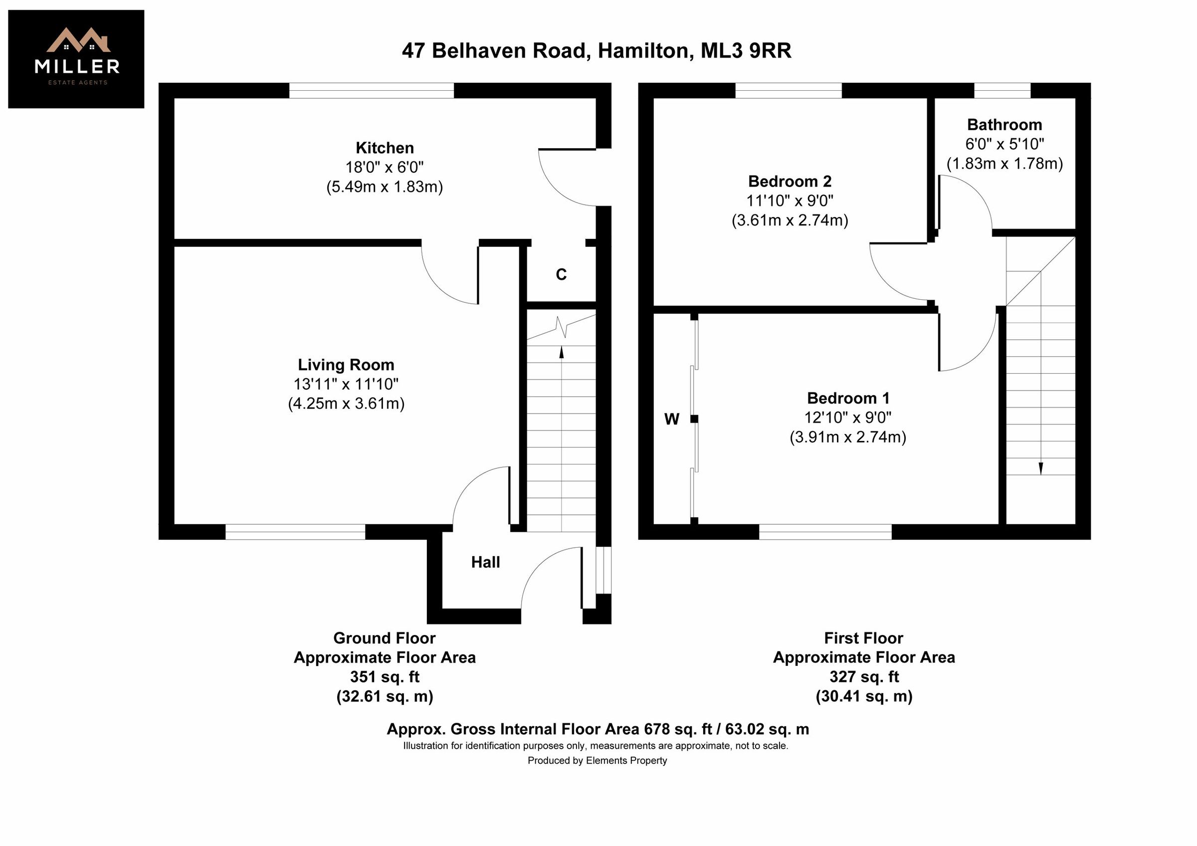 2 bed end terrace house for sale in 47 Belhaven Road, Hamilton, Lanarkshire ML3 Zoopla