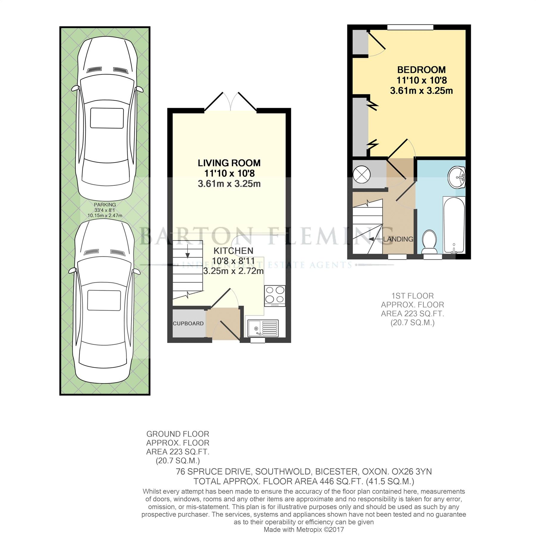1 bed terraced house for sale in Spruce Drive, Bicester OX26 Zoopla