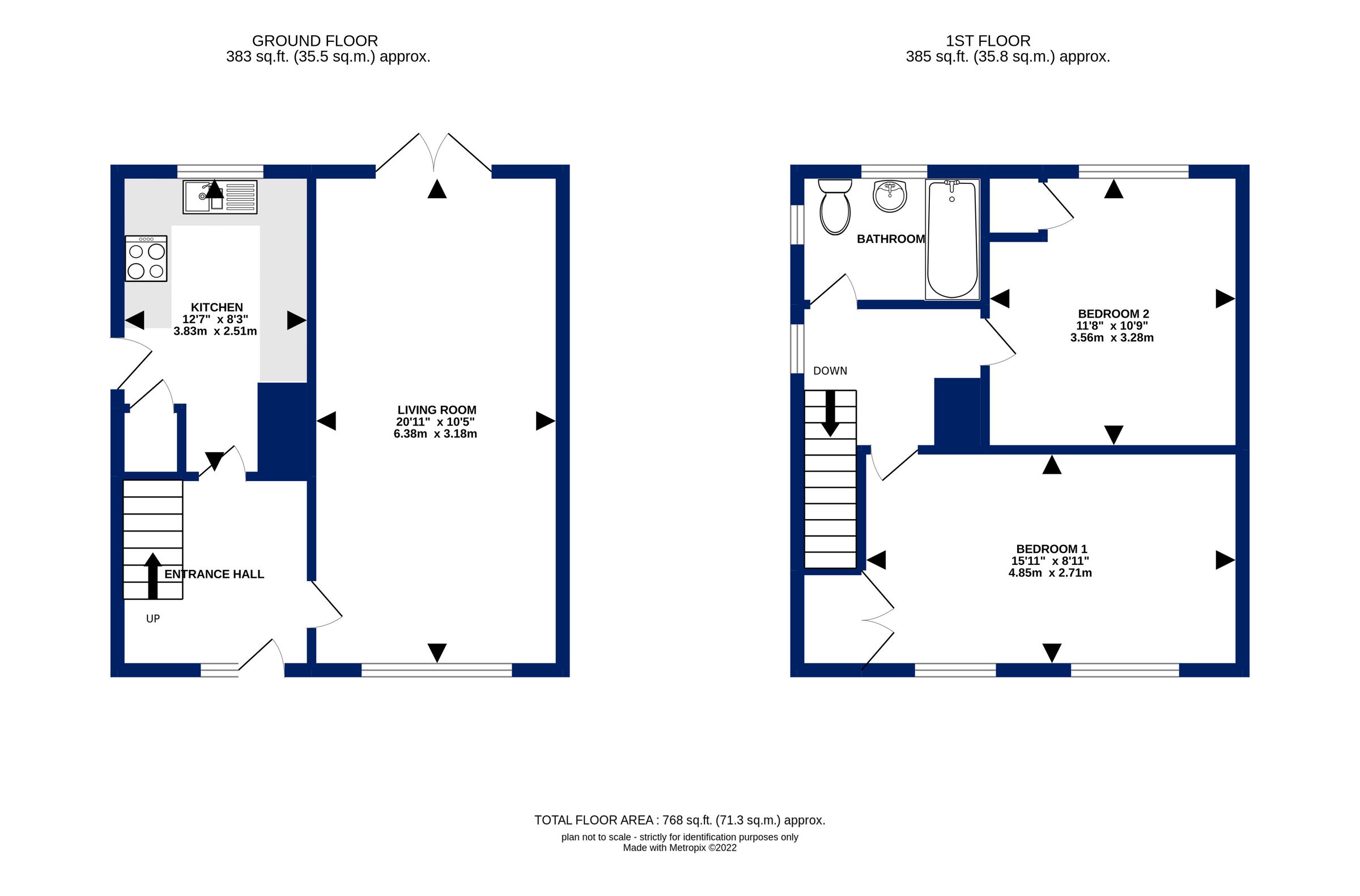 2 bed semidetached house for sale in Harley Drive, Bramley, Leeds LS13