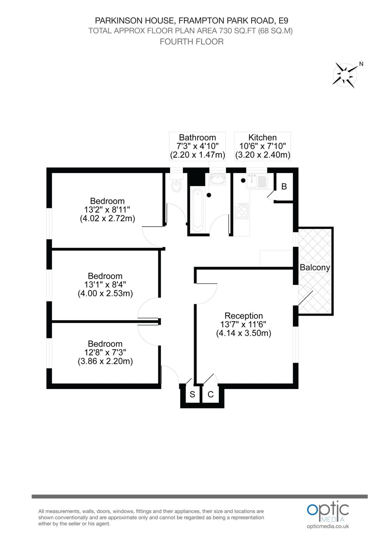 3 bed flat to rent in Frampton Park Road, Hackney E9 Zoopla