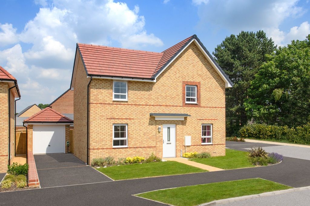 New home, 4 bed detached house for sale in "Alderney" at Waddington