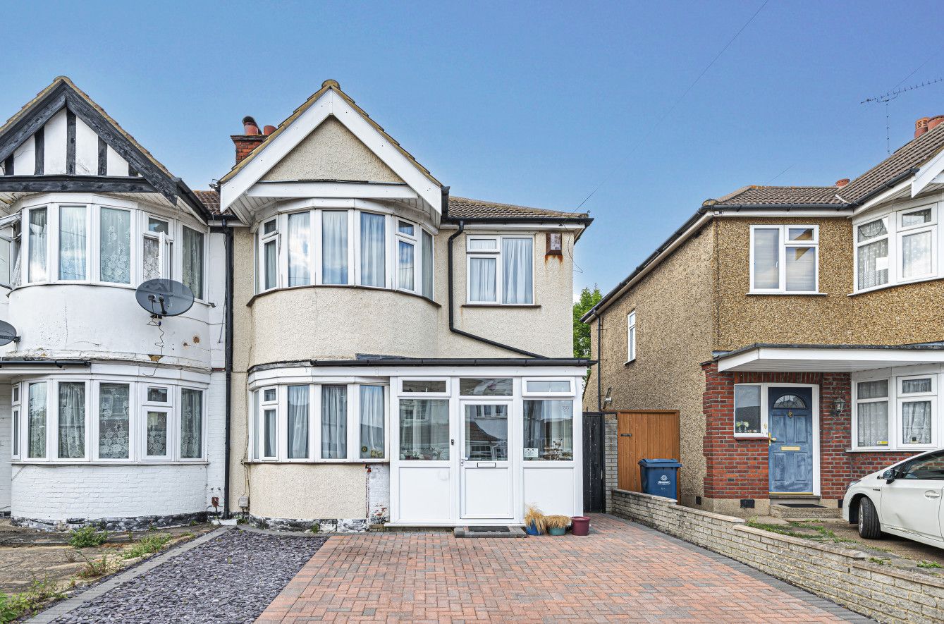 3 bed end terrace house for sale in Ovesdon Avenue, Harrow, Middlesex