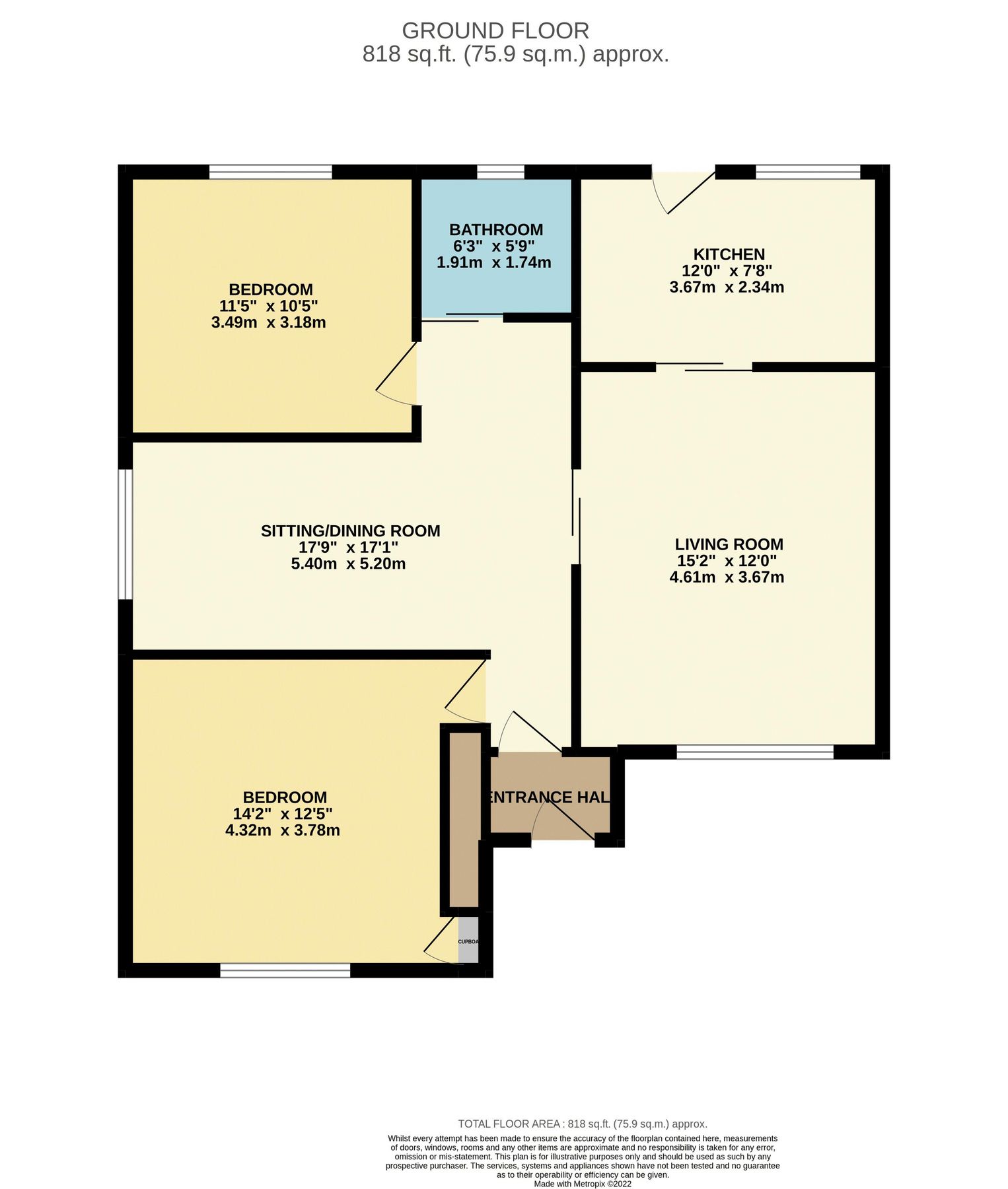3 bed semidetached bungalow for sale in Fort Street, Motherwell ML1