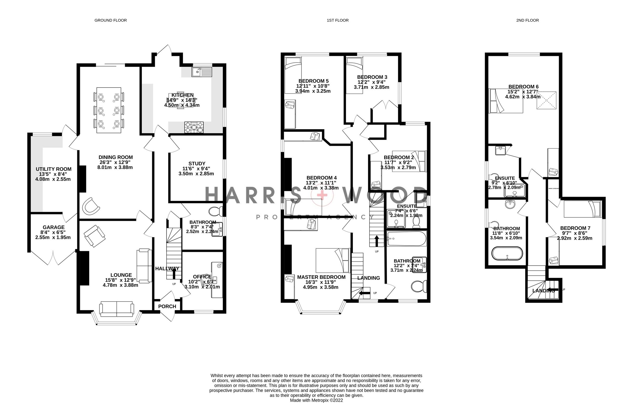 7 bed detached house for sale in Collingwood Road, Witham, Essex CM8