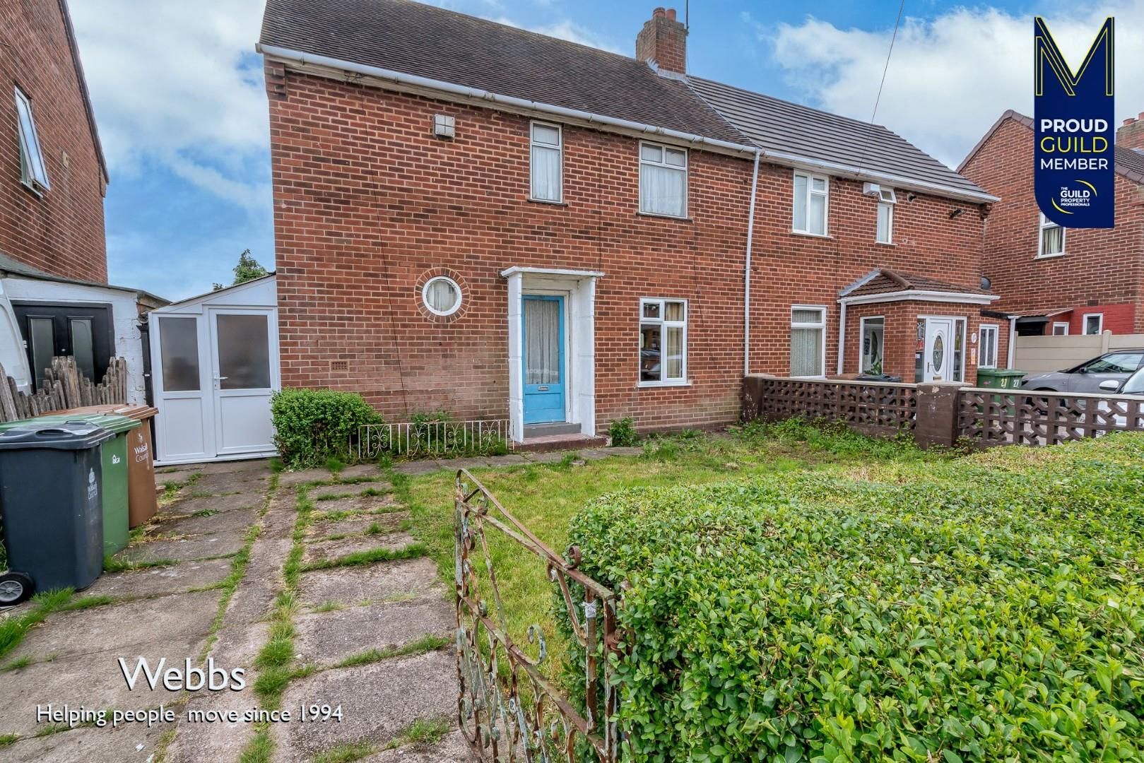 3 bed semidetached house for sale in Warner Road, Bloxwich, Walsall