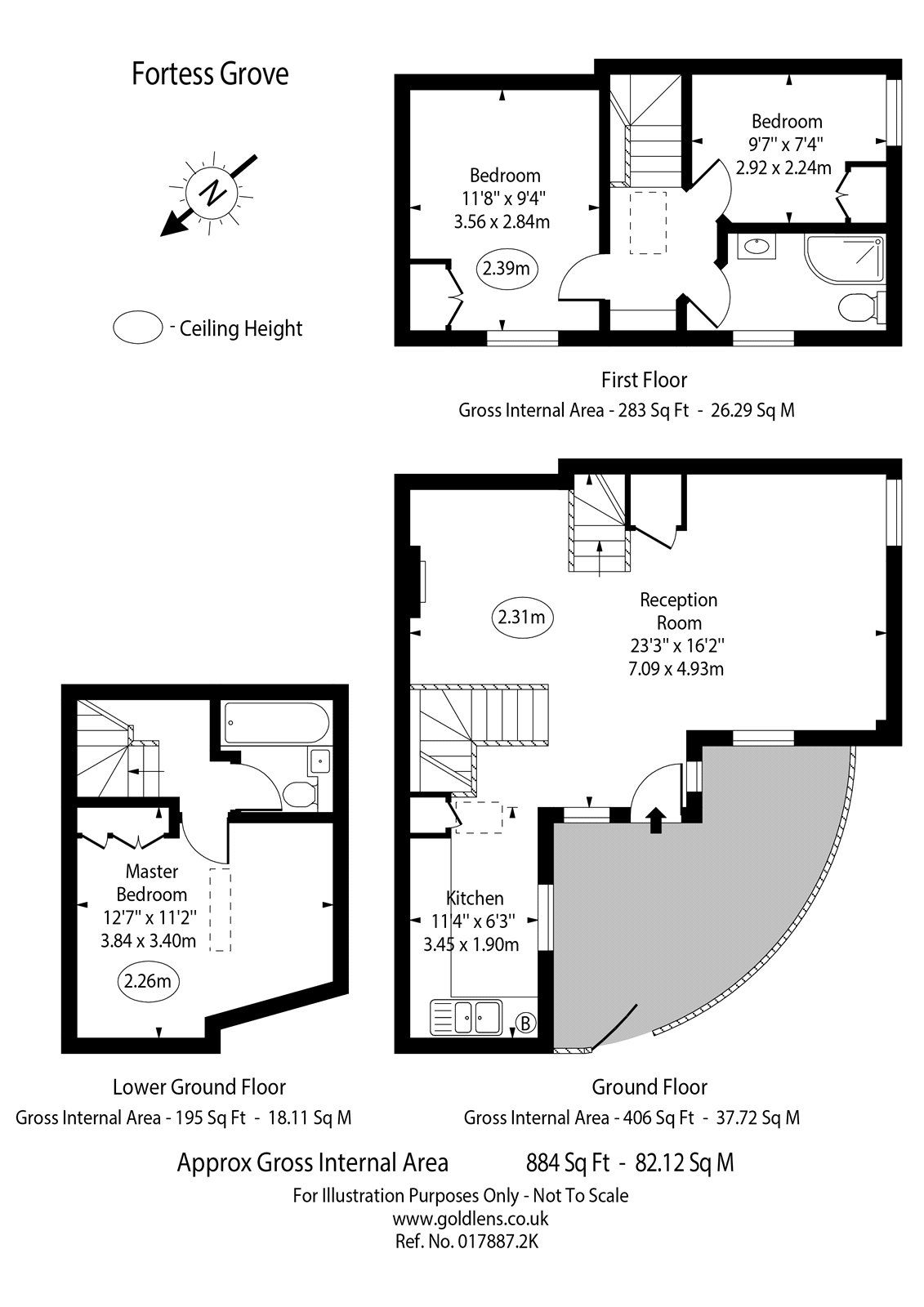 3 bed end terrace house for sale in Fortess Grove, Kentish Town, London