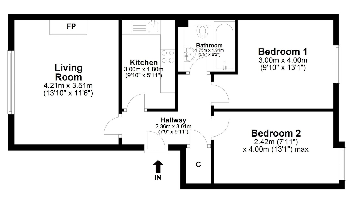 2 bed flat for sale in Turners Avenue, Paisley, Renfrewshire PA1 Zoopla