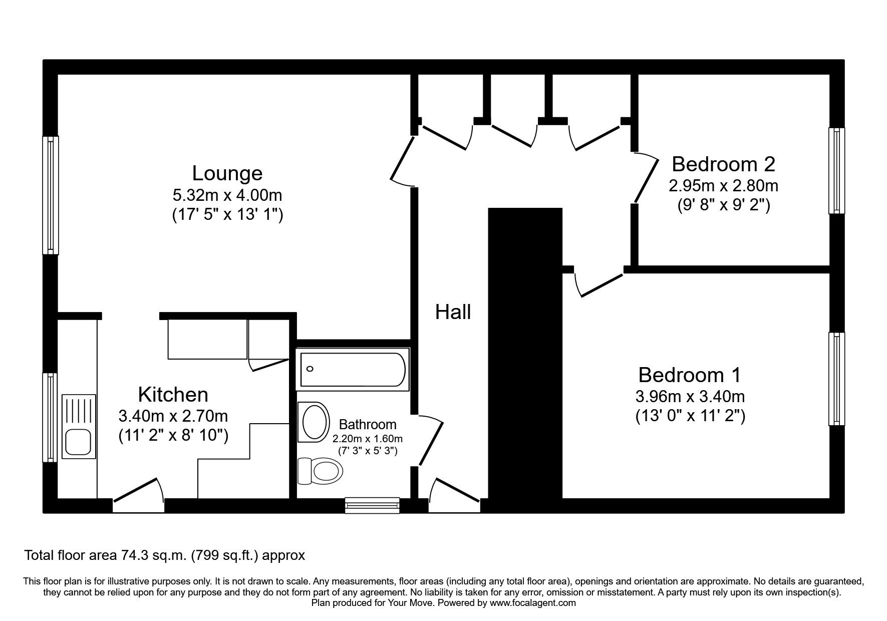 2 bed flat for sale in Edith Road, Ramsgate, Kent CT11 Zoopla
