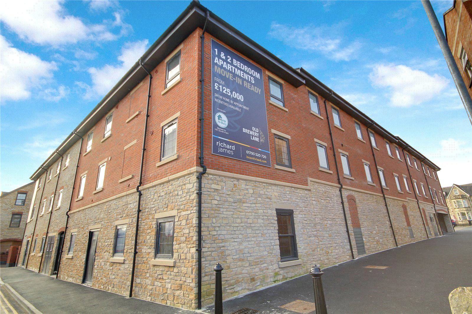New home, 2 bed flat for sale in Old Brewery Lane, Old Town, Swindon