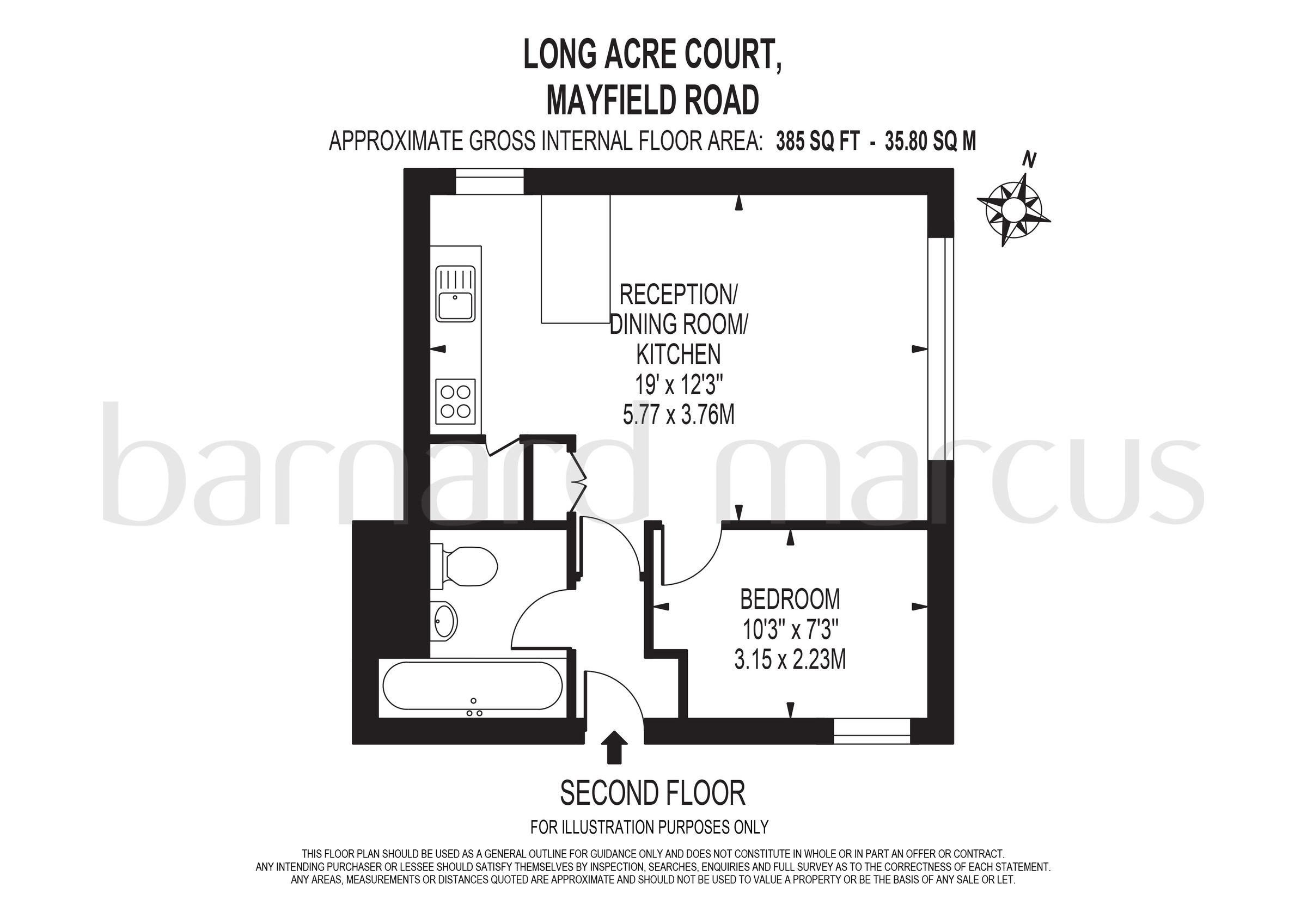 1 bed flat to rent in Mayfield Road, Sanderstead, South Croydon CR2