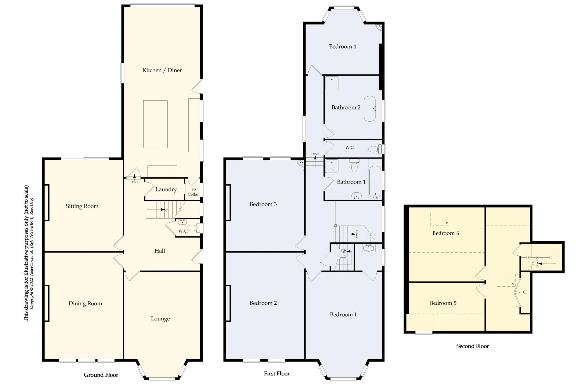 6 bed semidetached house for sale in Archer Road, Penarth CF64 Zoopla