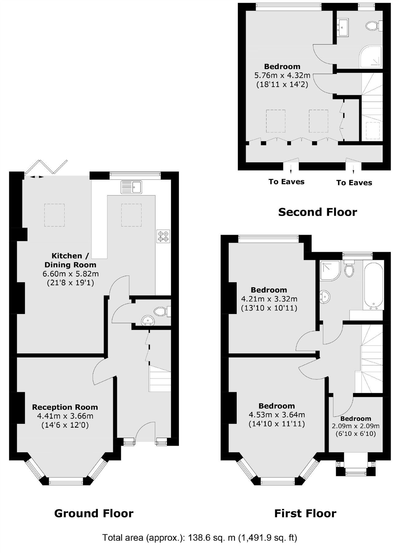 4 bed terraced house for sale in Michelham Gardens, Twickenham TW1 Zoopla