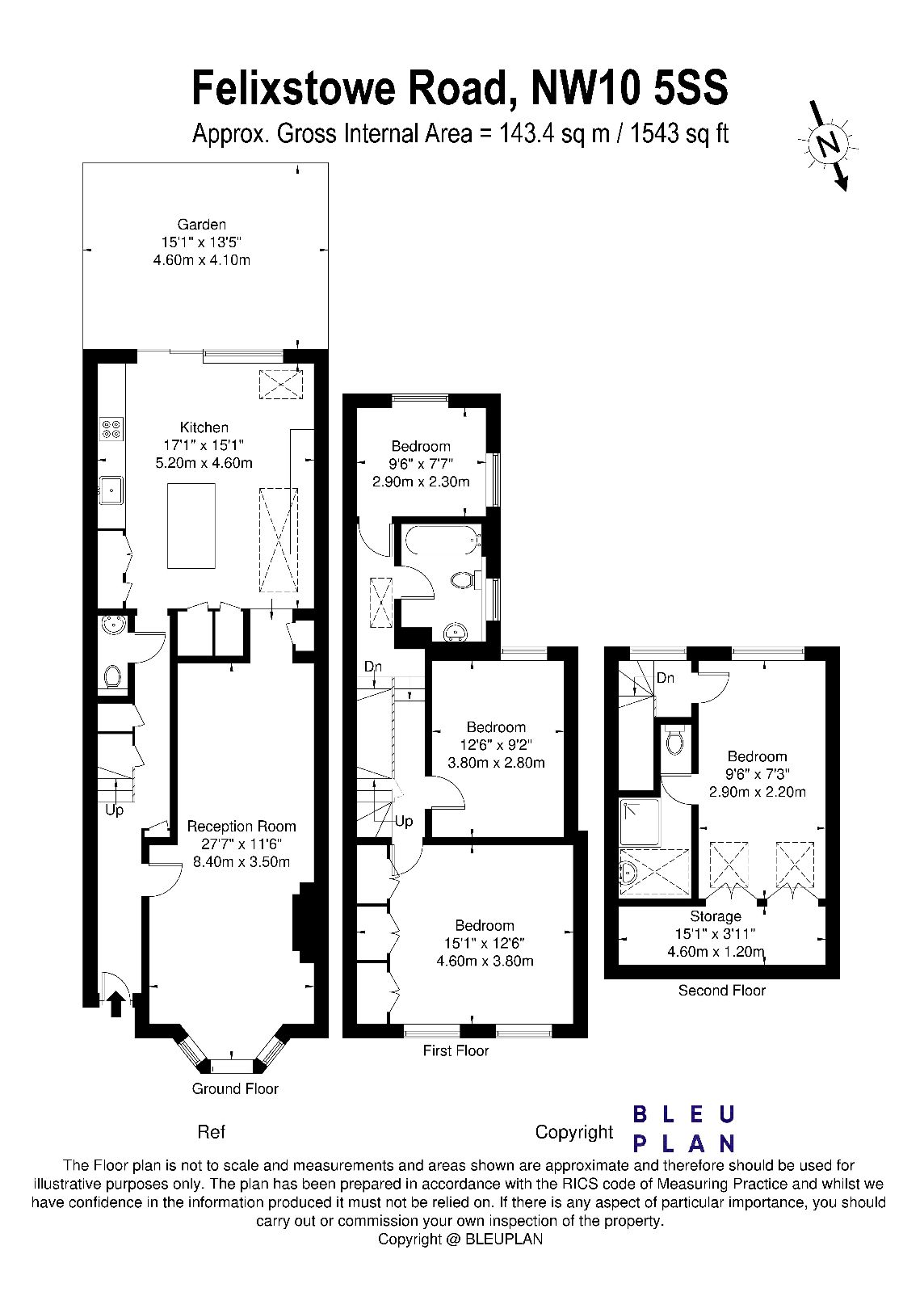 4 bed terraced house for sale in Felixstowe Road, London NW10 Zoopla