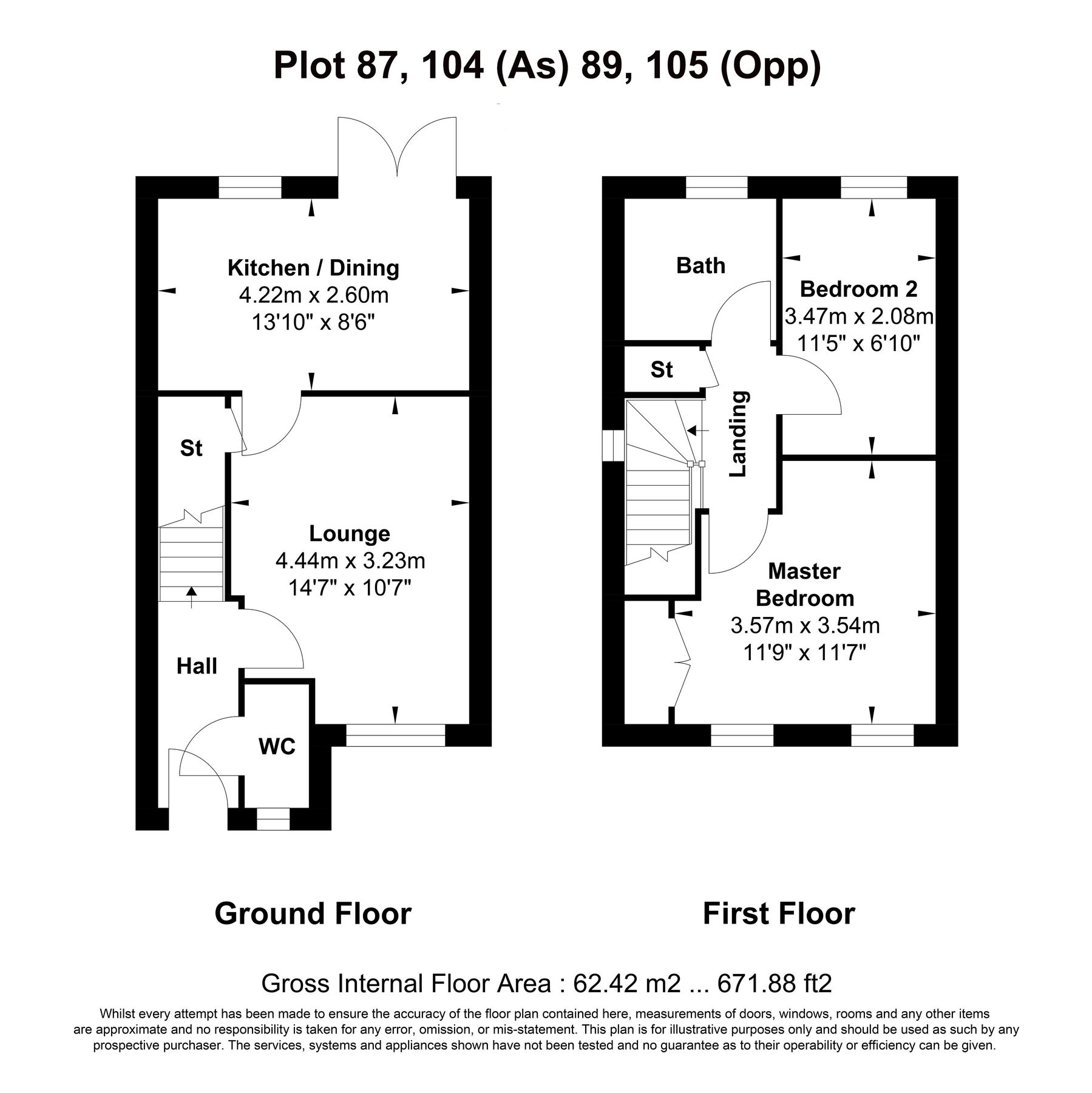New home, 2 bed property for sale in 71 Vines Cross Way, Skelmersdale