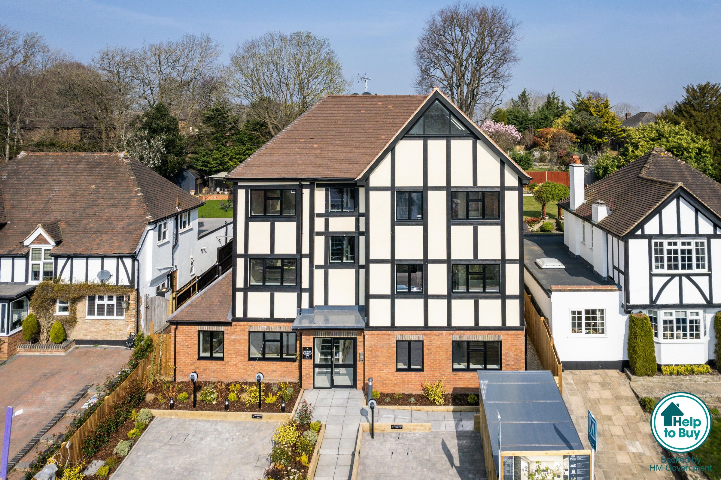 New home, 2 bed flat for sale in Belvoir Heights, Russell Green Close