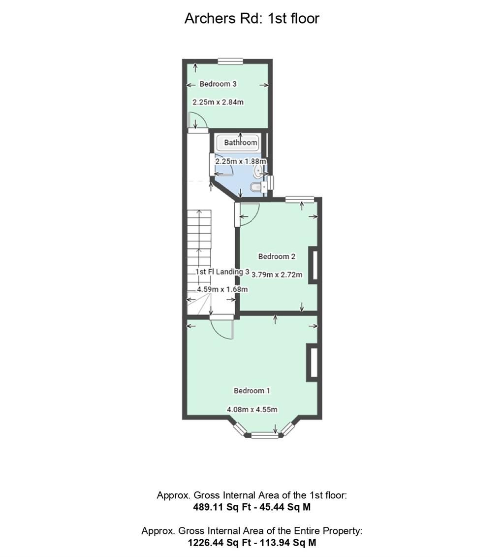 4 bed terraced house for sale in Archers Road, Eastleigh SO50 Zoopla