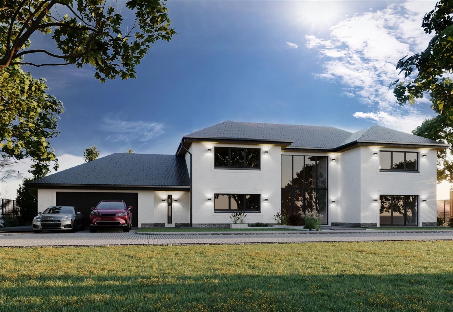 5 bed detached house for sale in Plot 4 Millburn Glen, Lanark Road