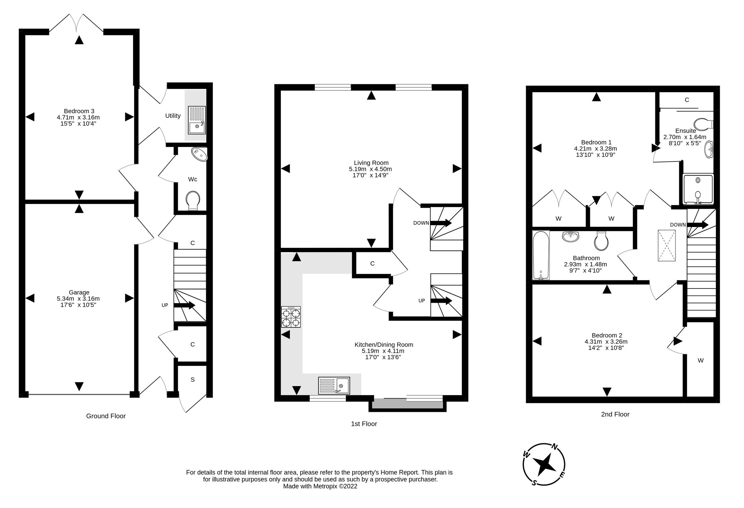 3 bed town house for sale in 9 West Fairbrae Drive, Saughton, Edinburgh