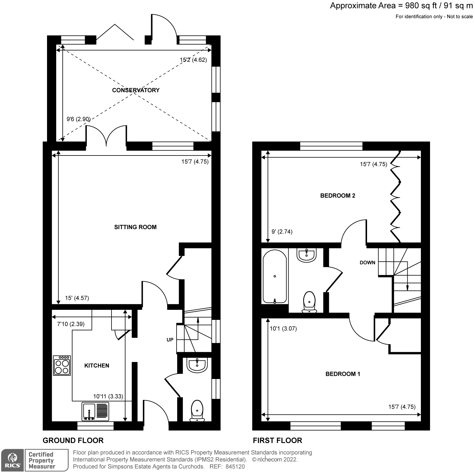 2 bed terraced house for sale in Knox Road, Guildford GU2 Zoopla