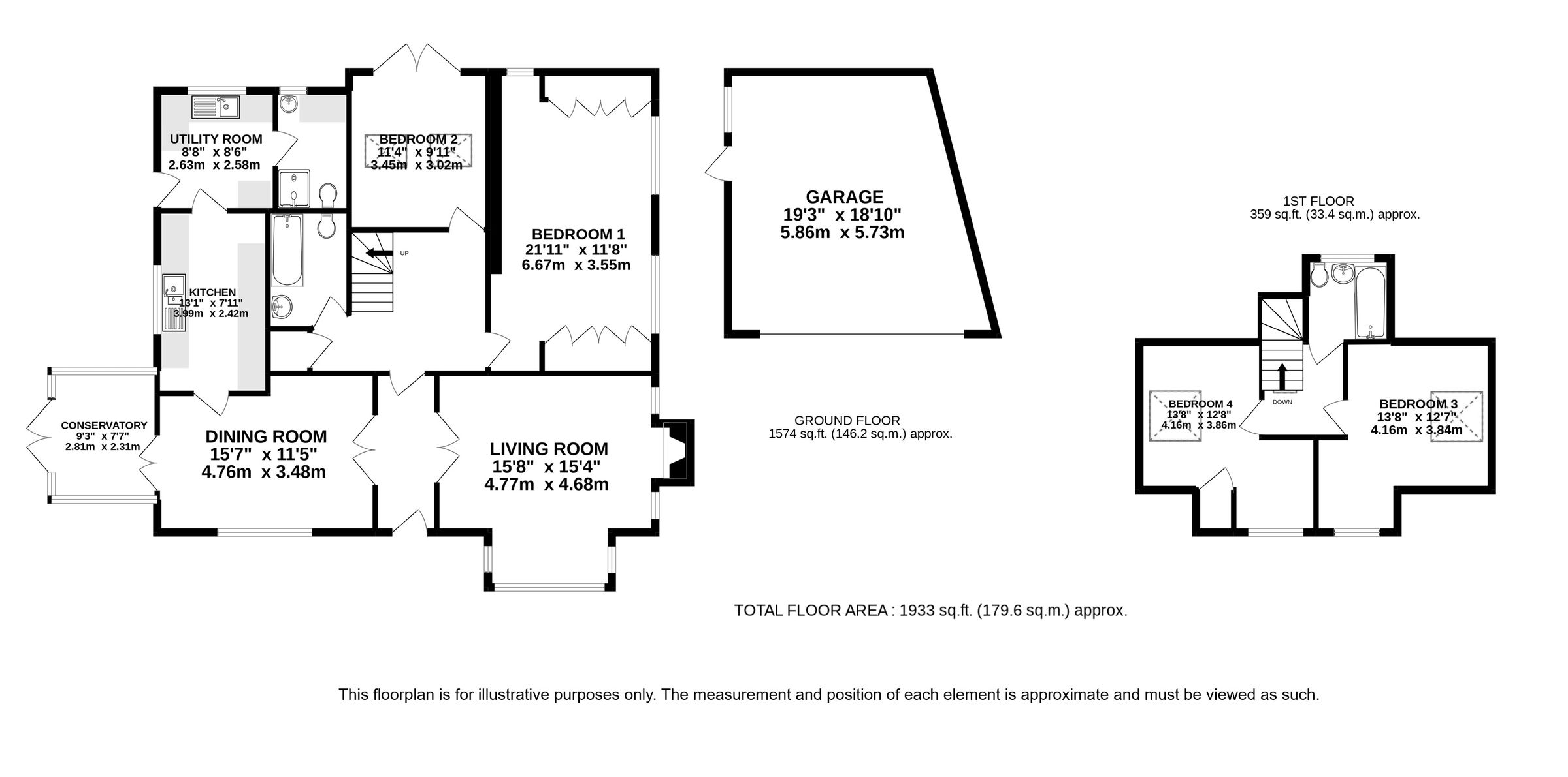 4 bed bungalow for sale in Crown Street, Redbourn, St. Albans