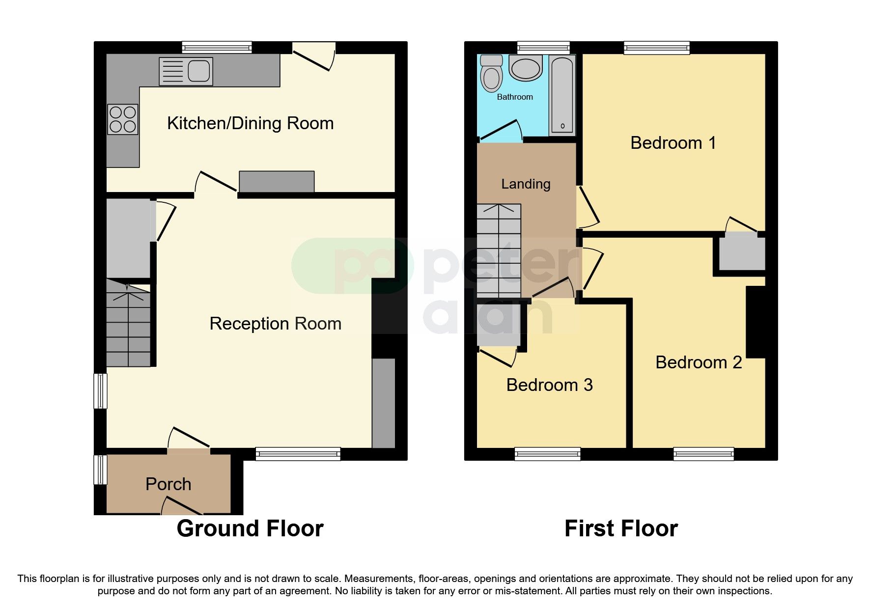 1 bed terraced house for sale in Greenmeadow Close, Glyncoch