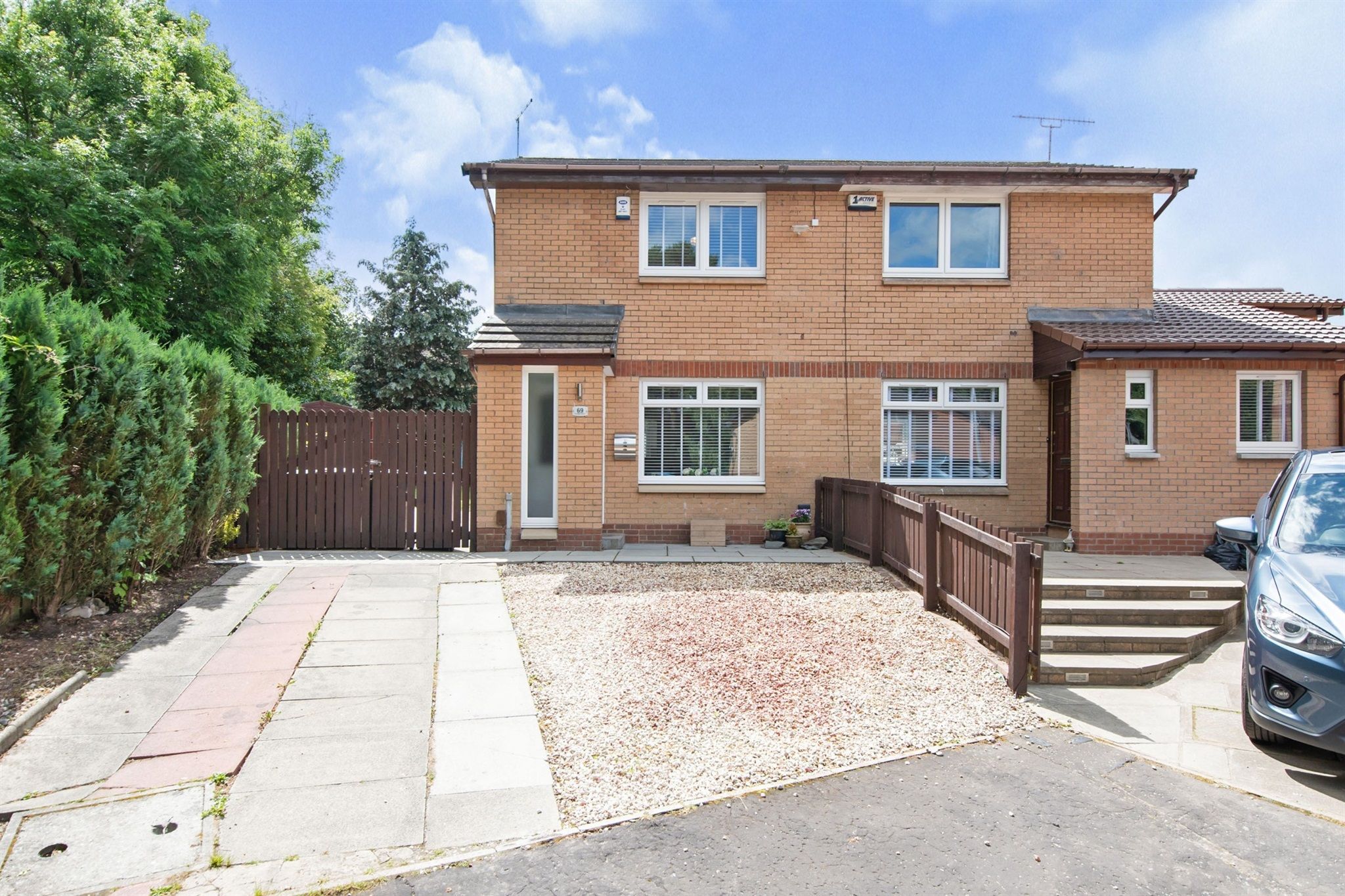 2 bed semidetached house for sale in Oakridge Crescent, Paisley PA3