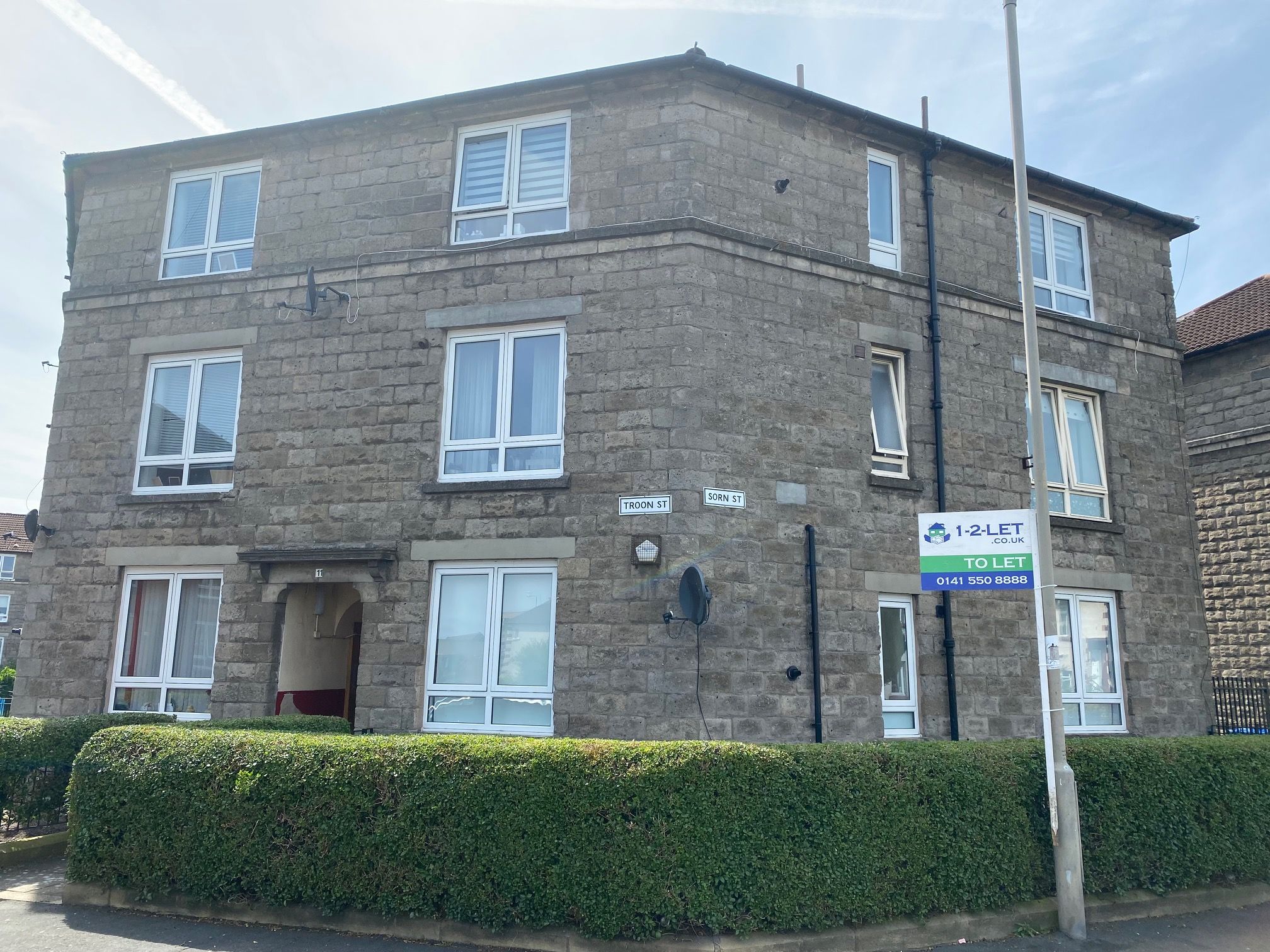 1 bed flat to rent in Troon Street, Glasgow G40 Zoopla