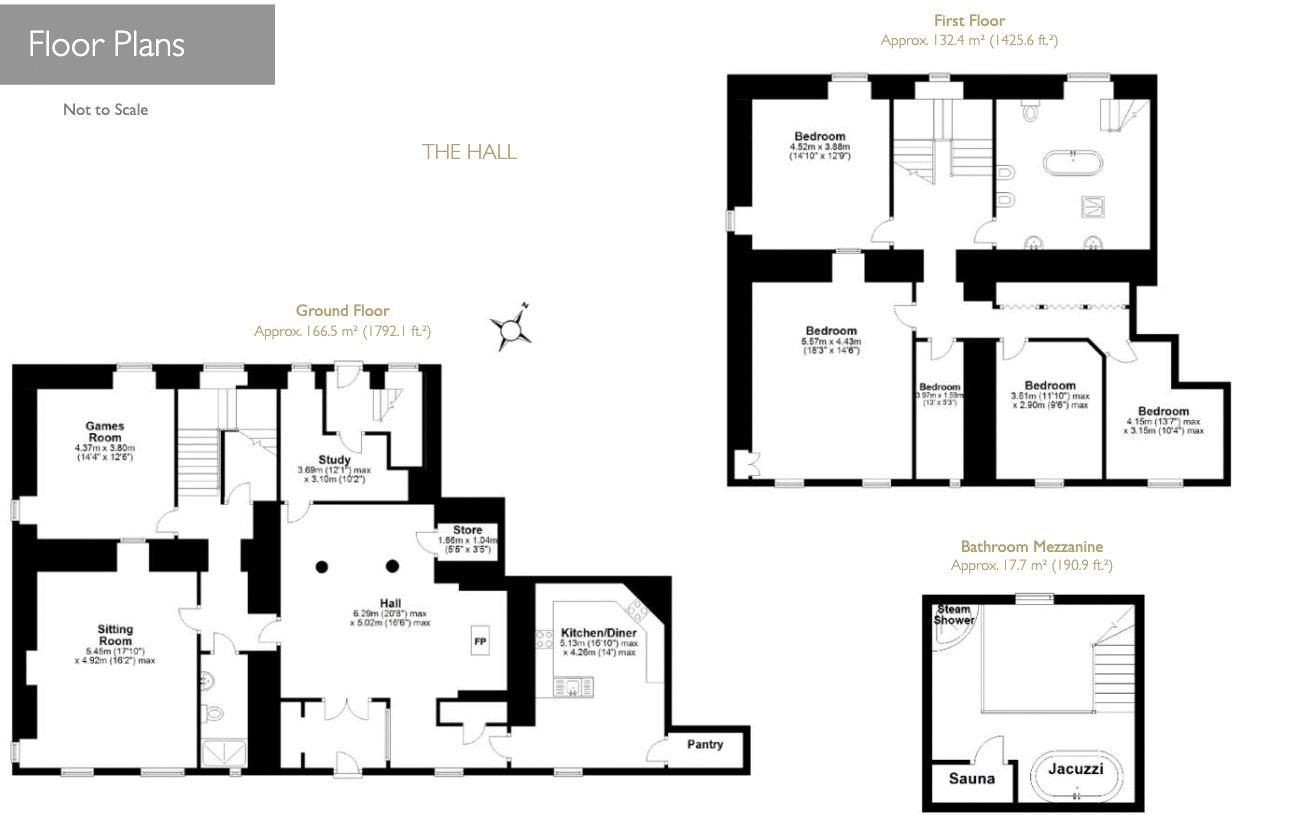 7 bed semidetached house for sale in Dufton Hall, Dufton, ApplebyIn