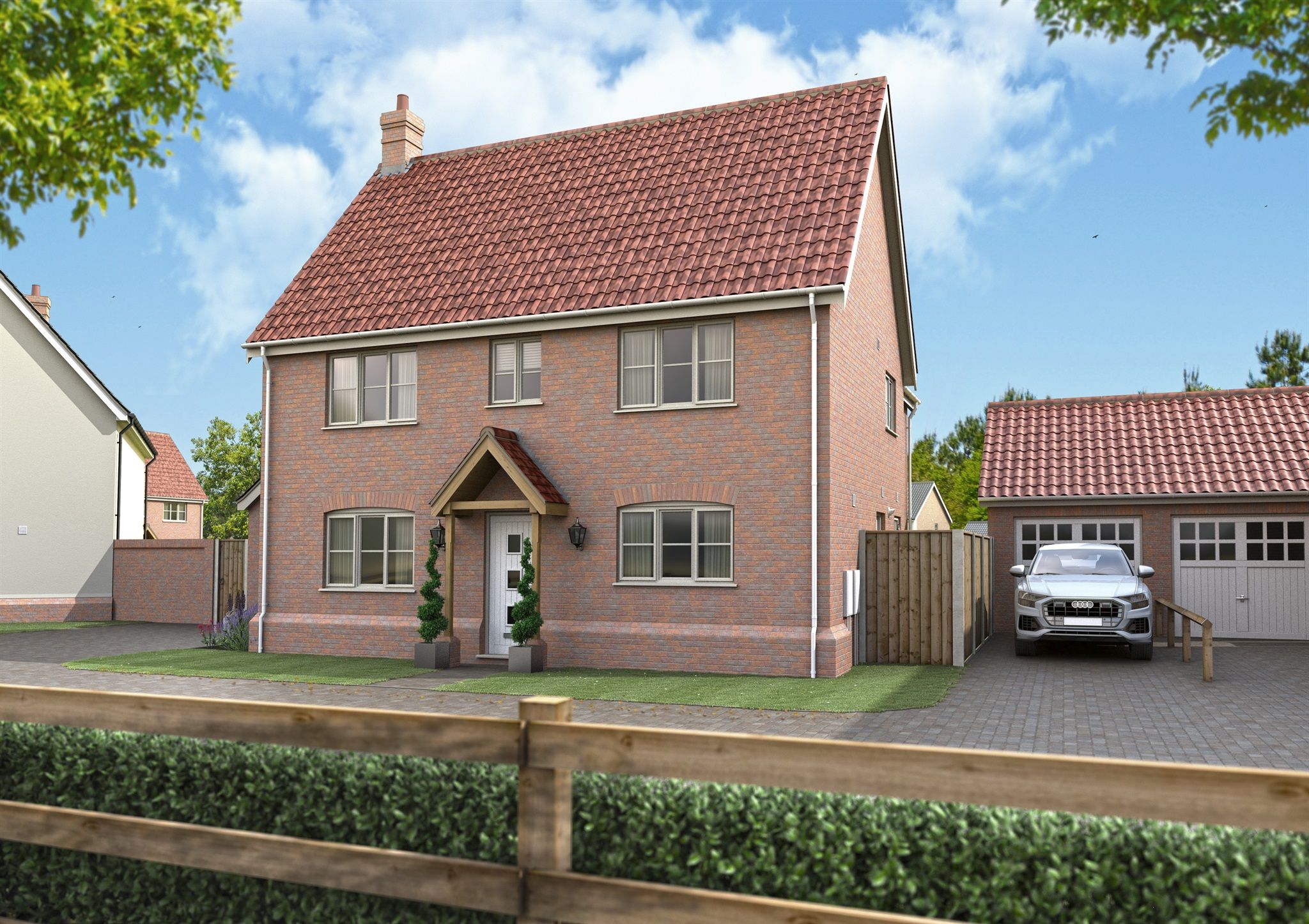 New home, 4 bed detached house for sale in Artillery Meadow, Kelsale, Saxmundham IP17 Zoopla
