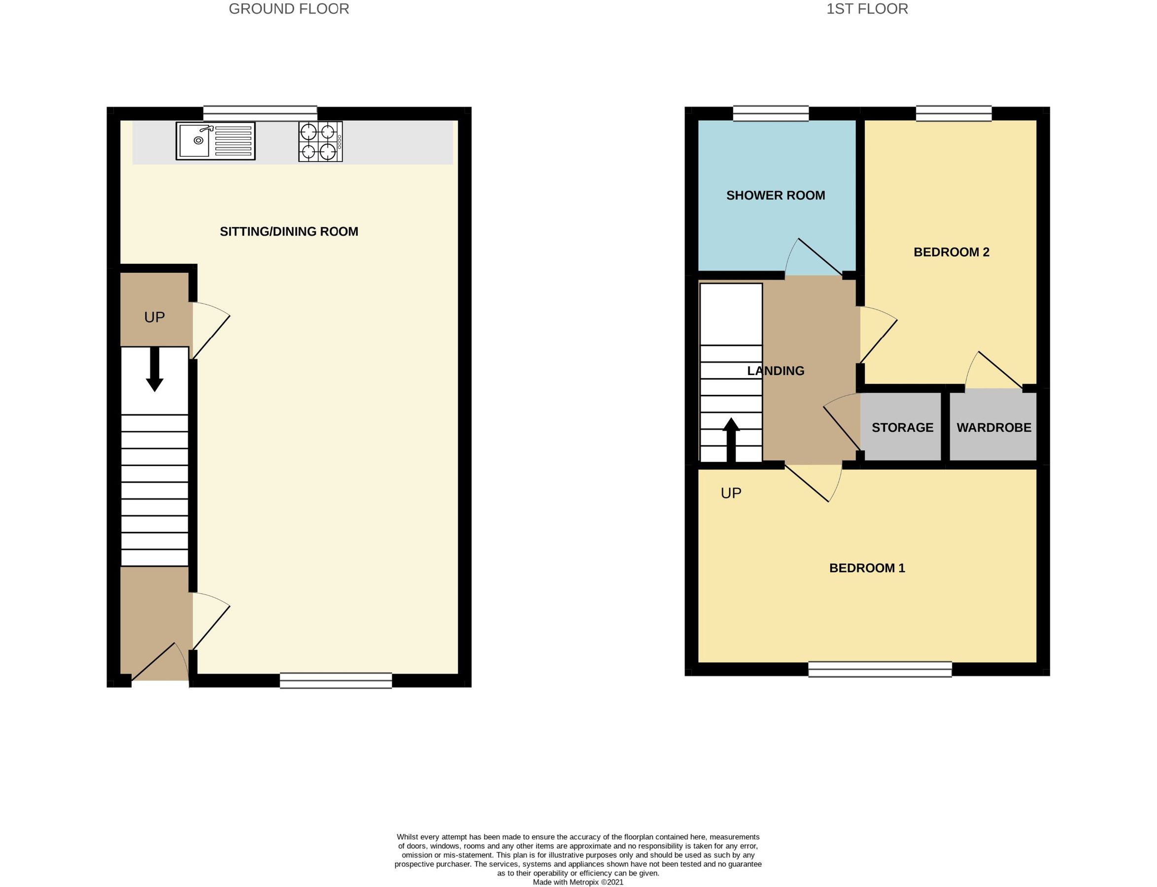 2 bed terraced house to rent in Mitchell Terrace, Treforest, Pontypridd