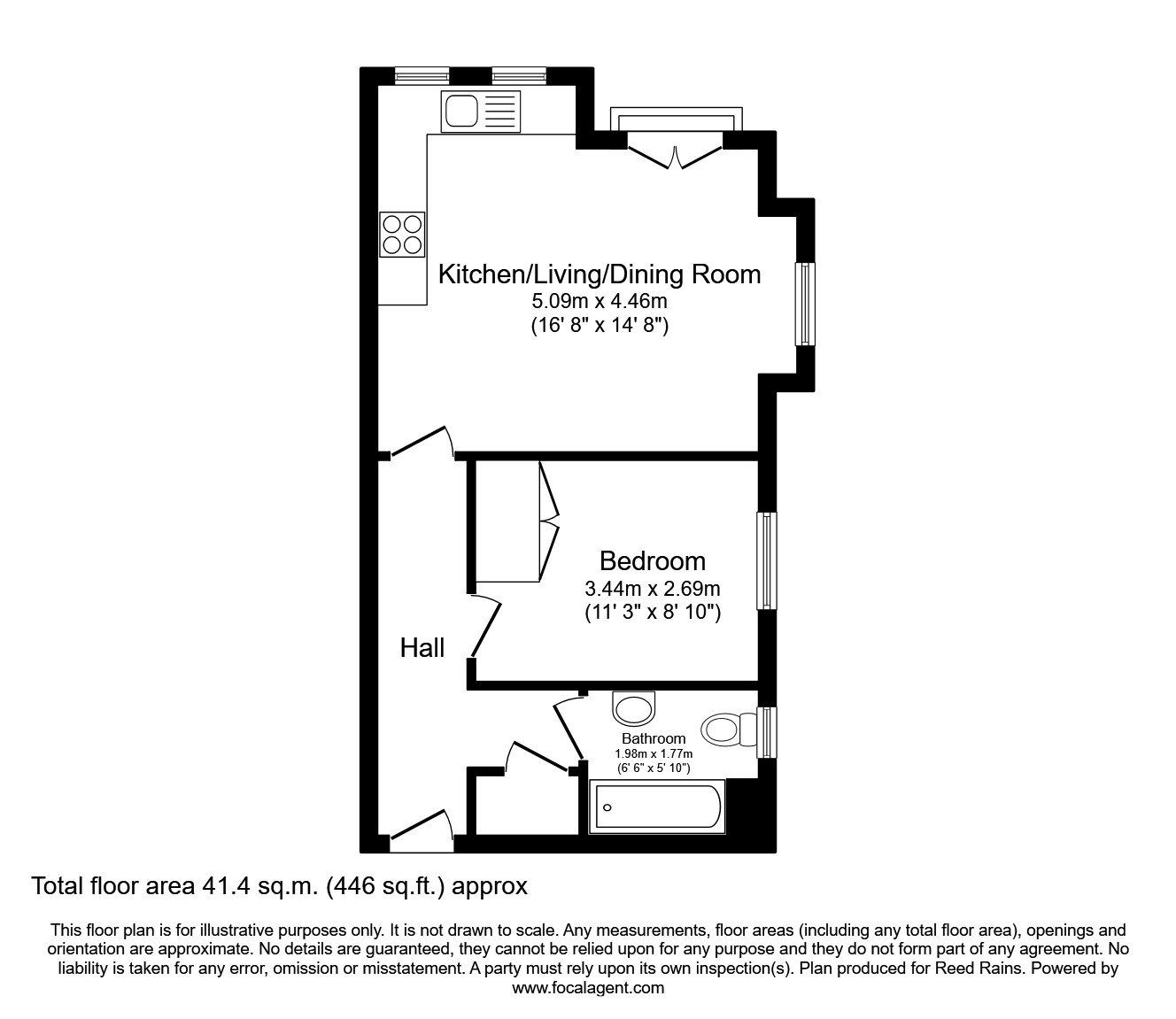 1 bed flat to rent in Troy Hill, Morley, Leeds, West Yorkshire LS27