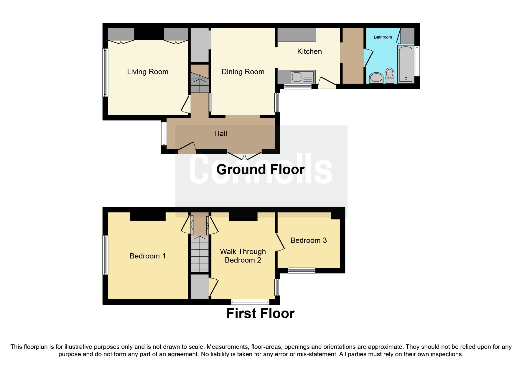 3 bed semidetached house for sale in Romford Road, Pembury, Tunbridge