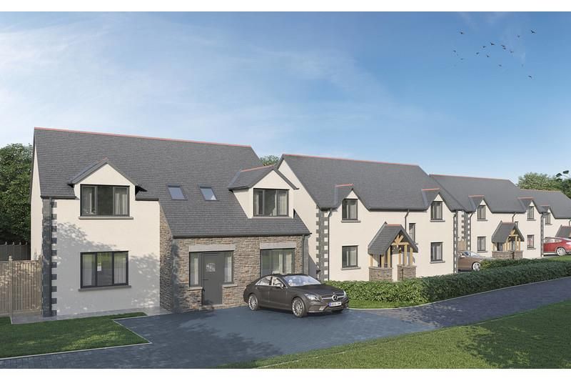 New home, 4 bed detached house for sale in Wooden, Saundersfoot SA69