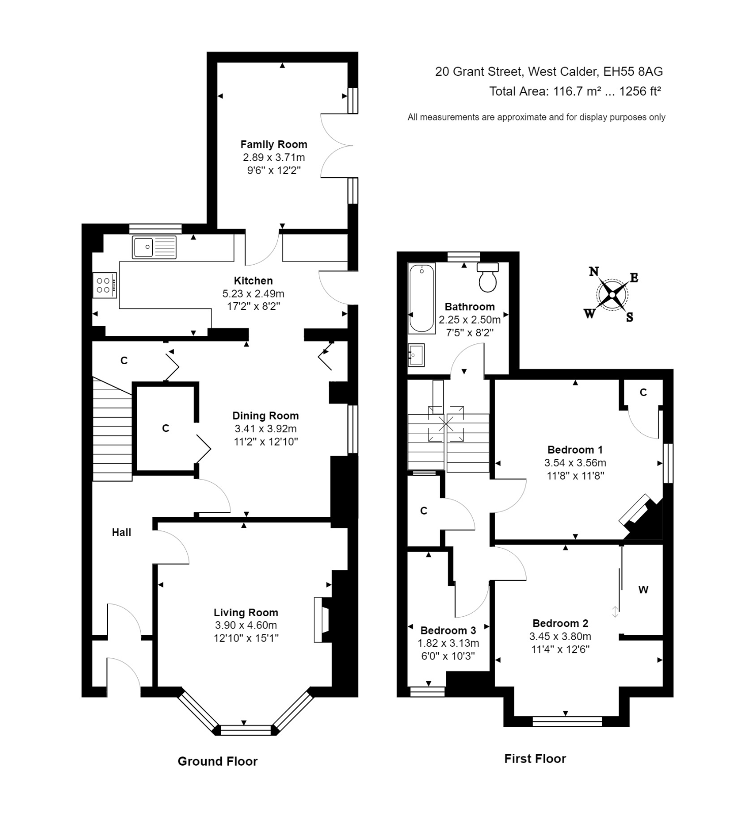 3 bed semidetached house for sale in Grant Street, West Calder EH55