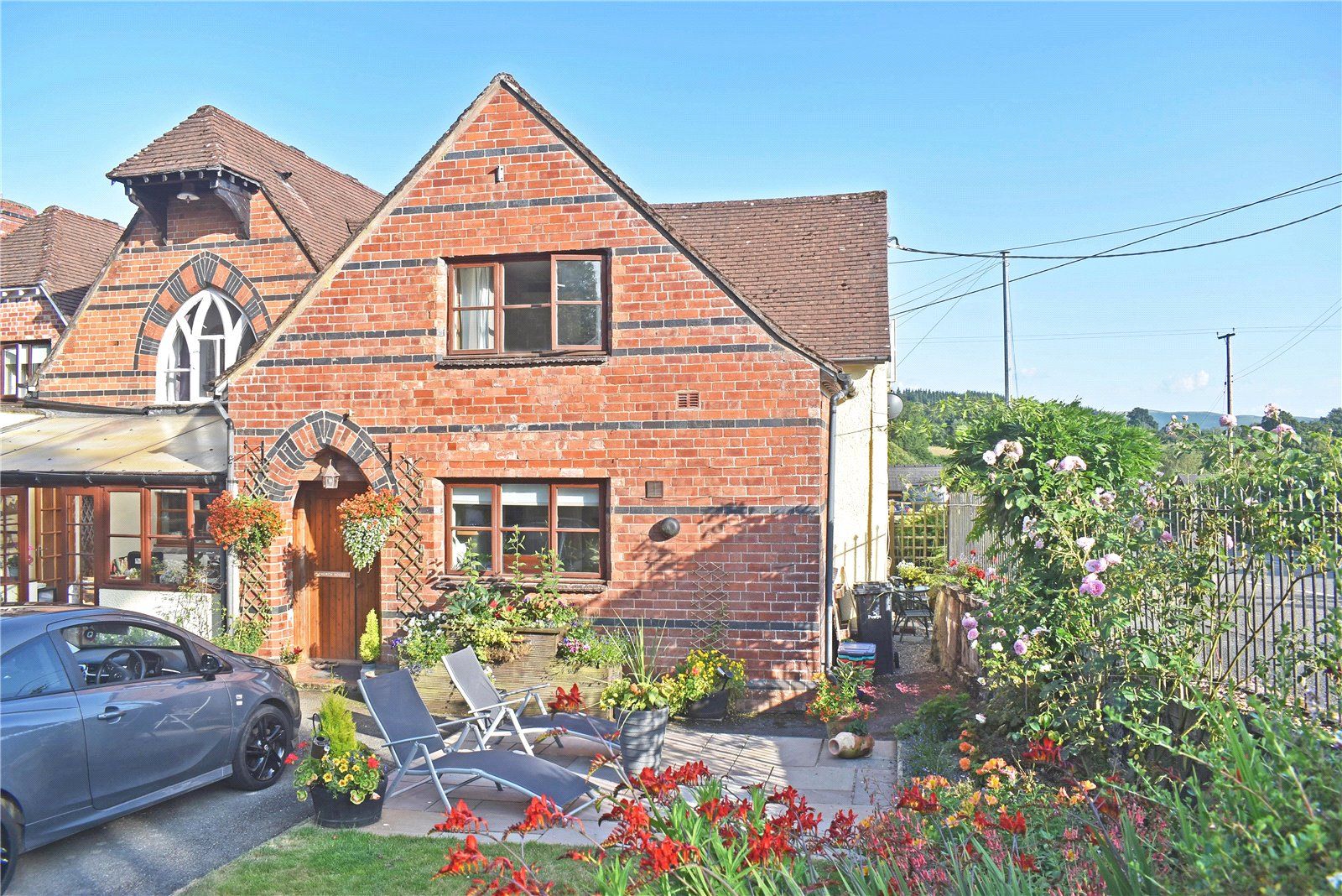 3 bed end terrace house to rent in Cwmbach, Builth Wells, Powys LD2