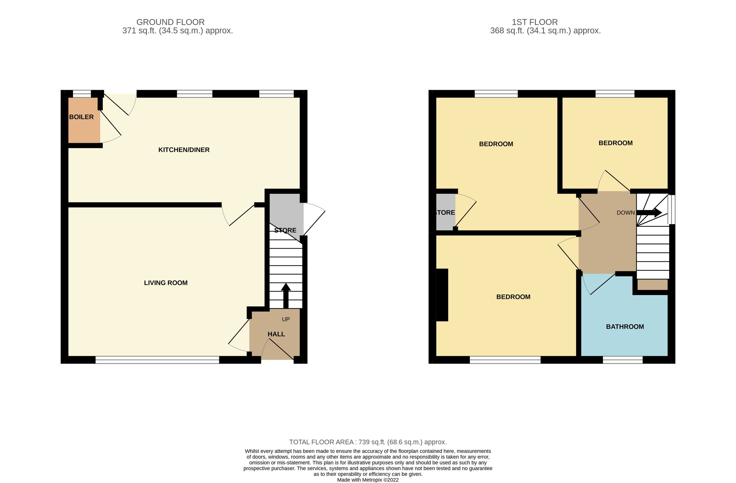 3 bed semidetached house for sale in Irwin Avenue, Wakefield, West