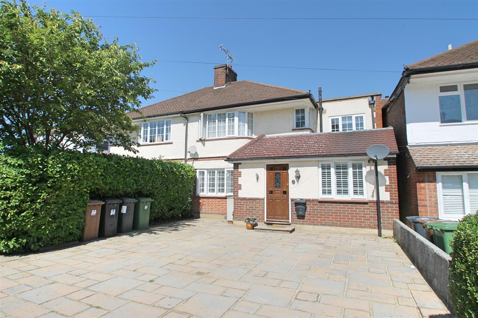 4 bed semidetached house for sale in Langmead Drive, Bushey Heath