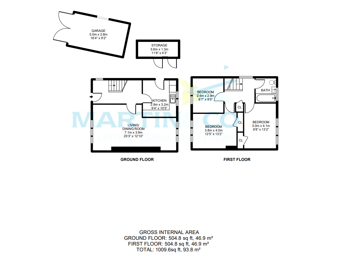 3 bed end terrace house for sale in Lockwood Path, Sheerwater, Woking