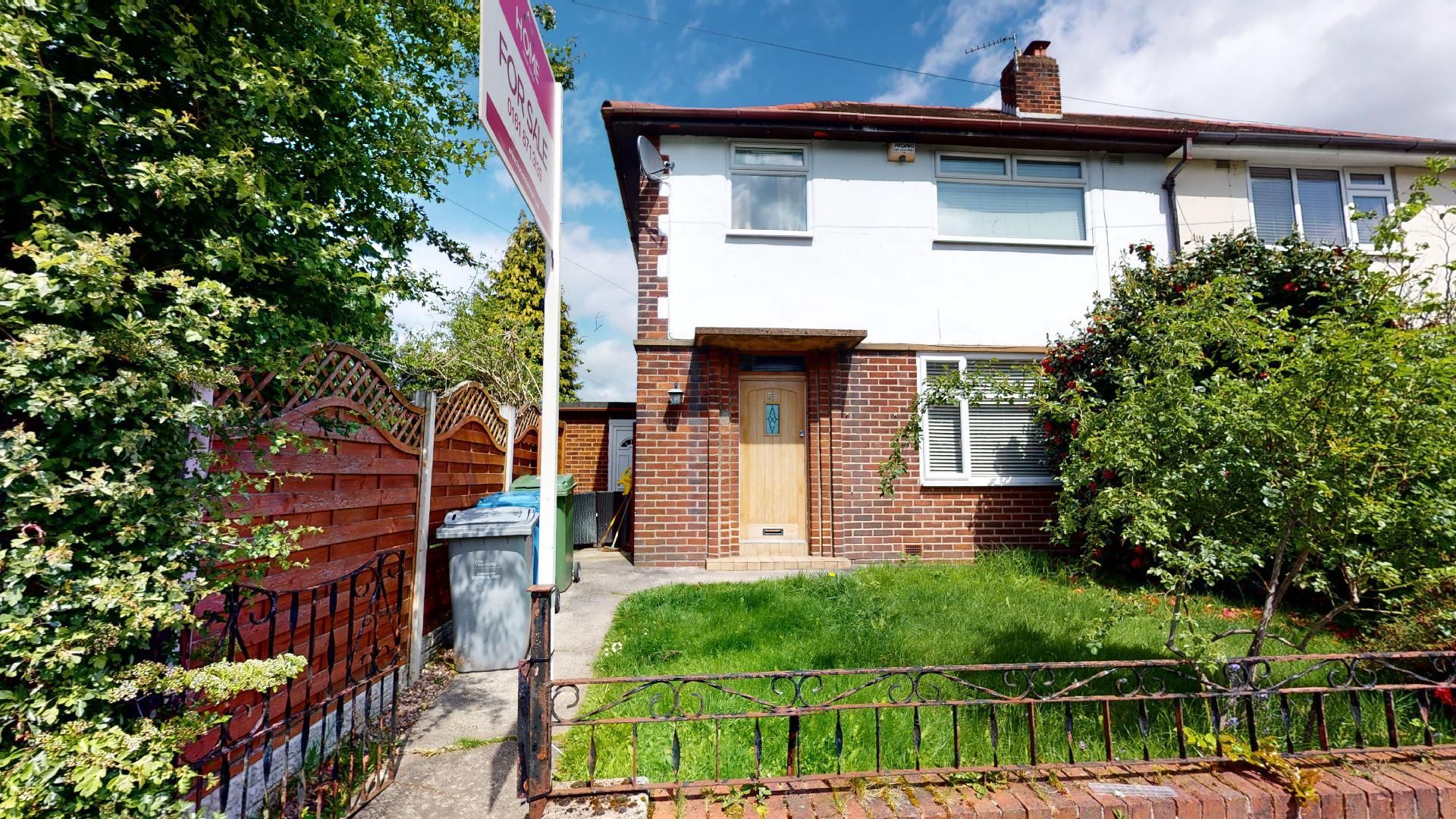 3 bed semidetached house for sale in Elm Drive, Stretford, Manchester