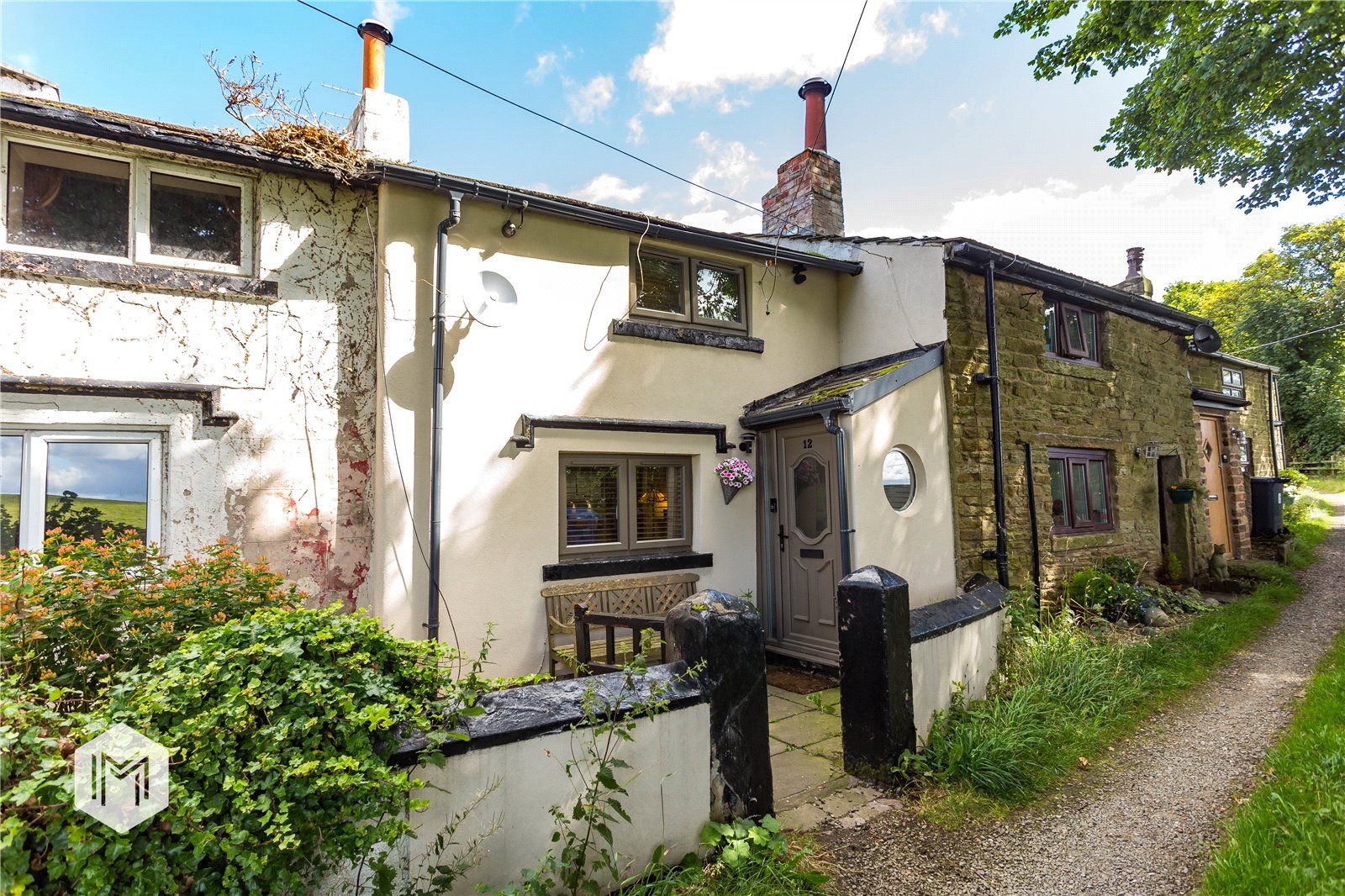 2 bed terraced house for sale in Watling Street, Affetside, Bury