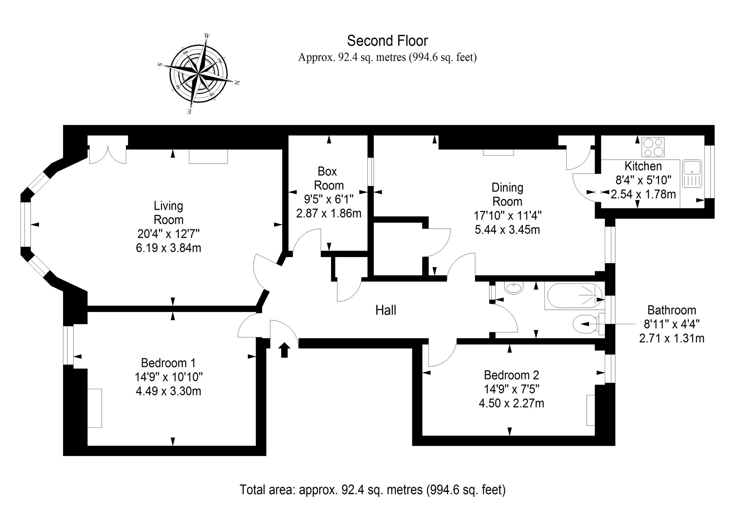 2 bed flat for sale in Darnell Road, Edinburgh EH5 Zoopla