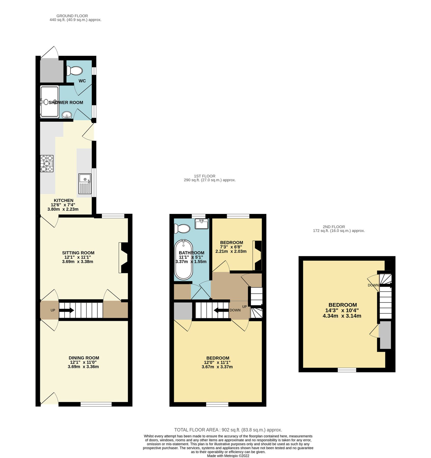 3 bed terraced house for sale in Woodlawn Street, Whitstable CT5 Zoopla
