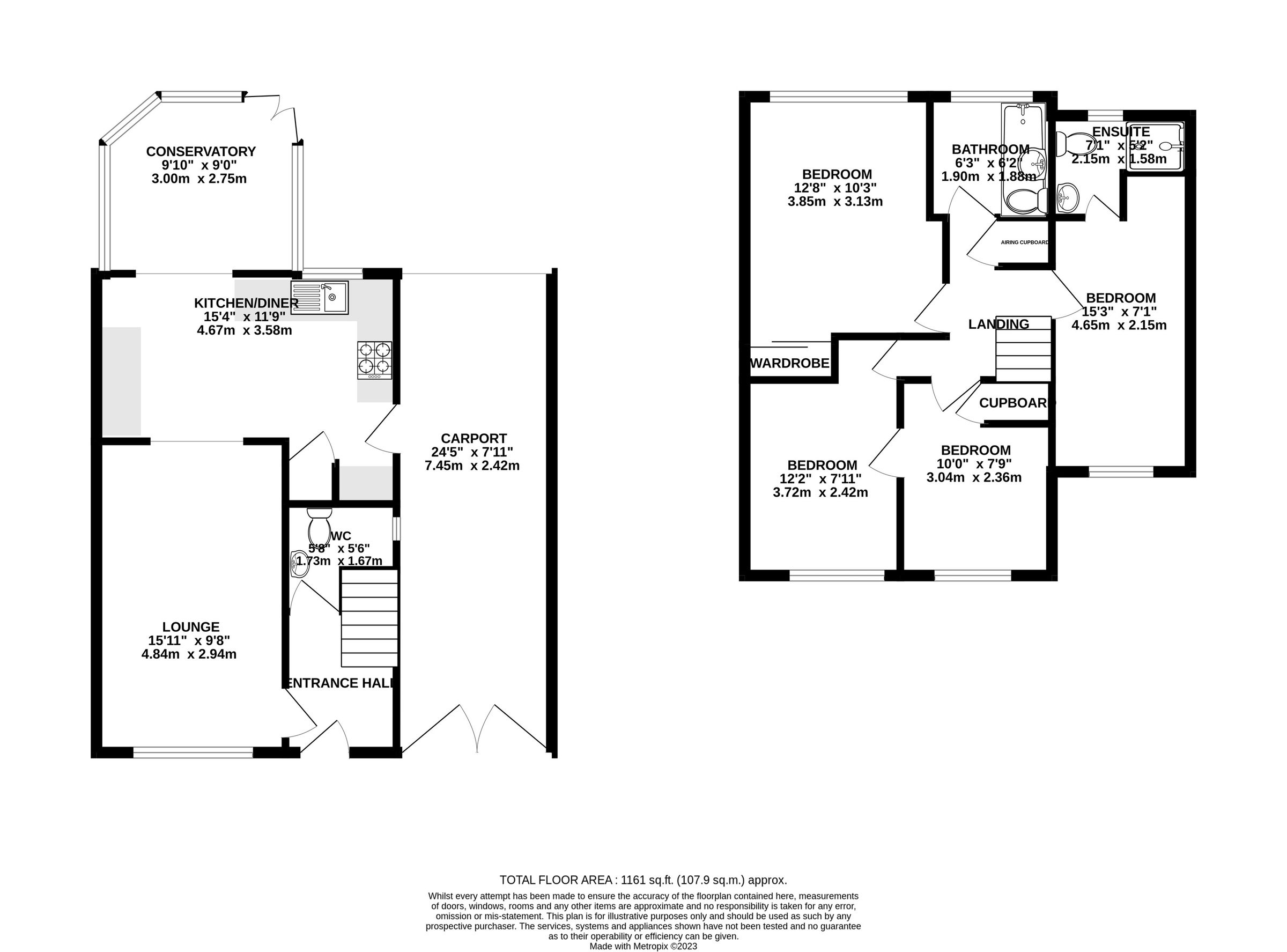 4 bed semidetached house for sale in Twycross Road, Burbage